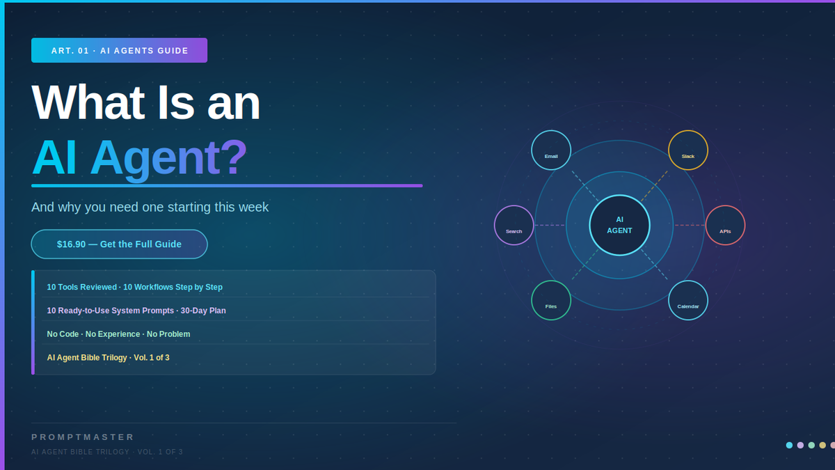 What Is an AI Agent? And Why You Need One Starting This Week
