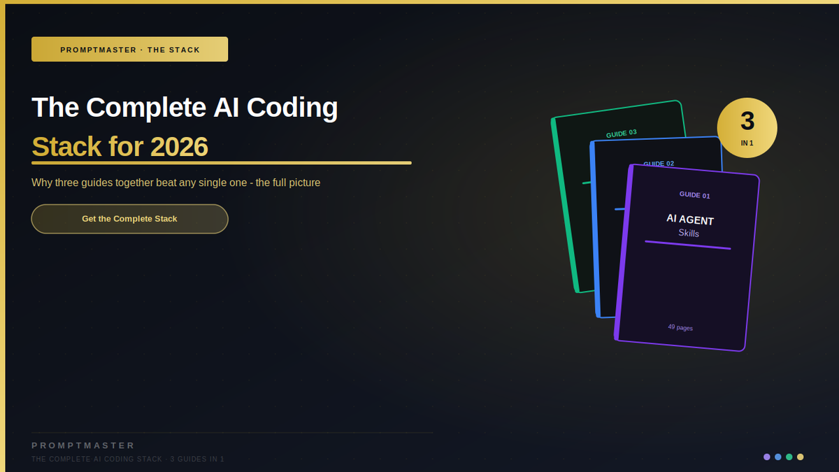 The Complete AI Coding Stack for 2026: Why Three Guides Beat One