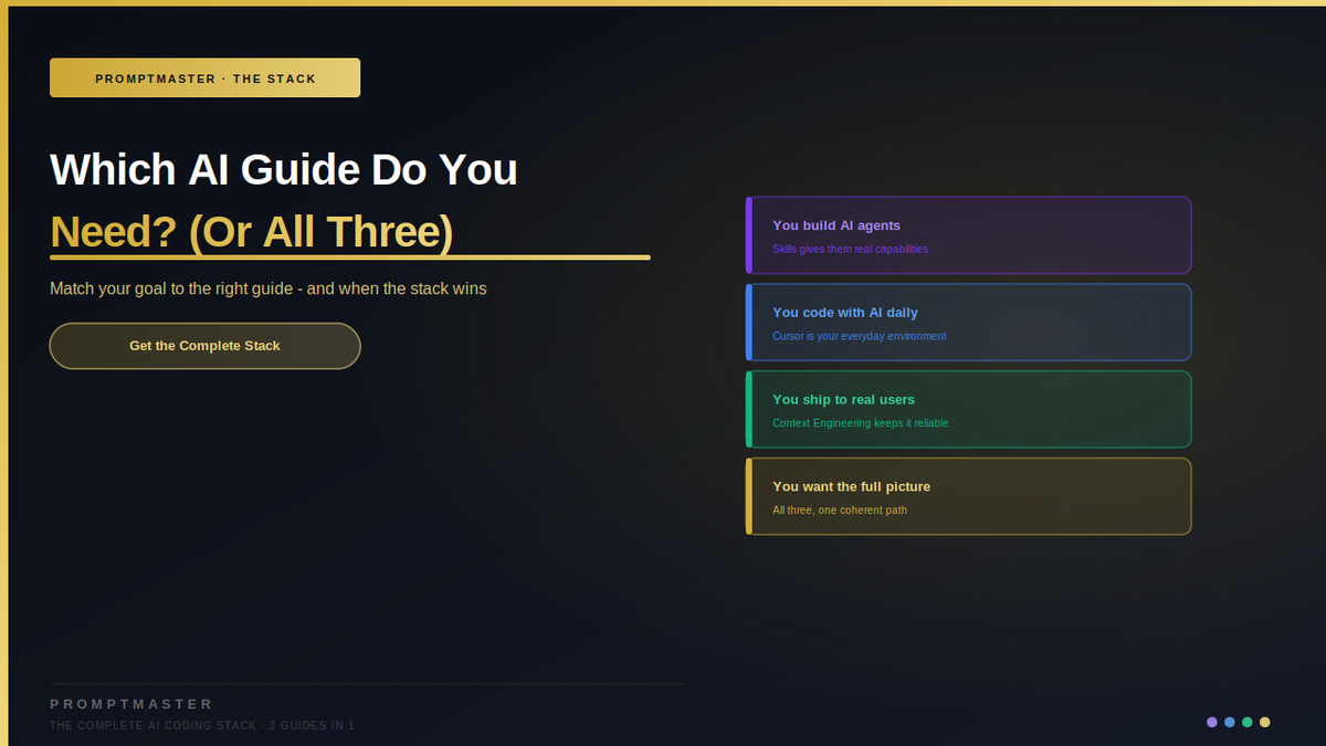 Which AI Guide Do You Actually Need? (And When You Need All Three)