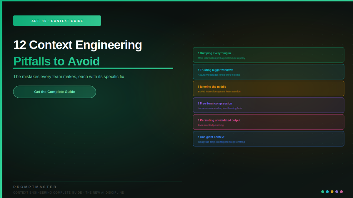 12 Context Engineering Pitfalls and How to Avoid Them