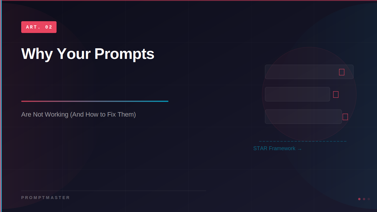 Why Your ChatGPT Prompts Are Not Working (And How to Fix Them)