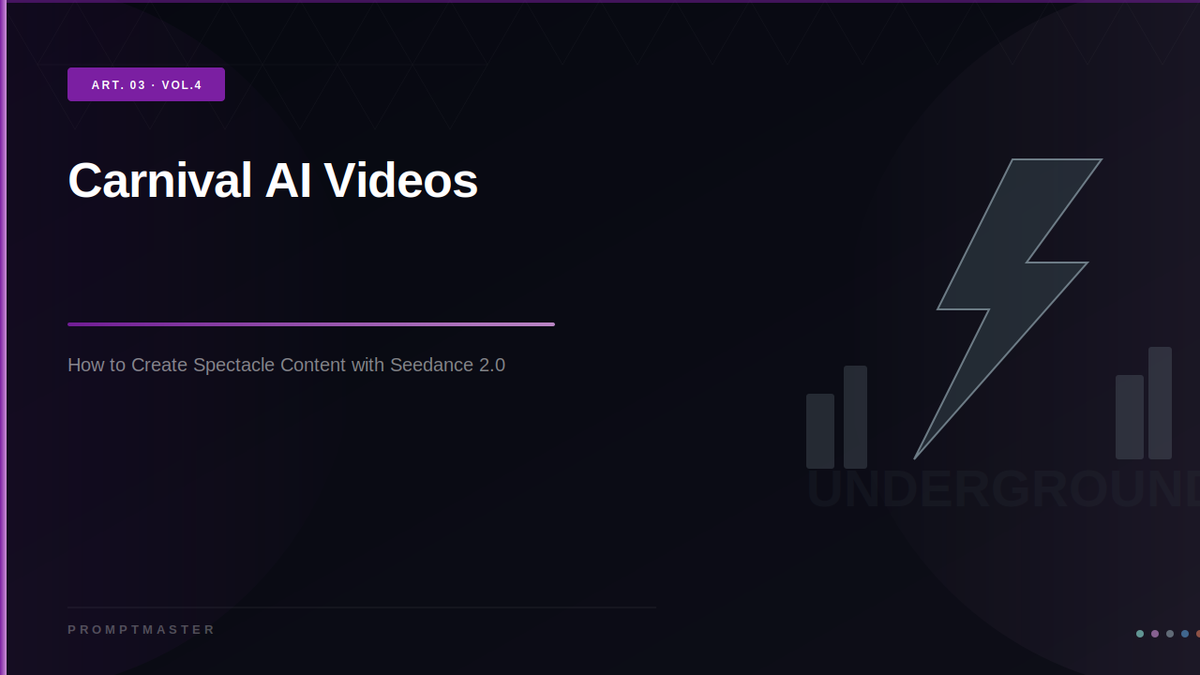 Carnival and Spectacle AI Videos: How to Create Breathtaking Celebration Content