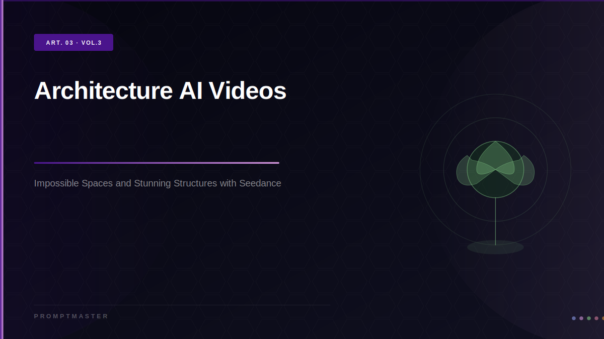 Architecture AI Videos with Seedance 2.0: Impossible Spaces and Stunning Structures
