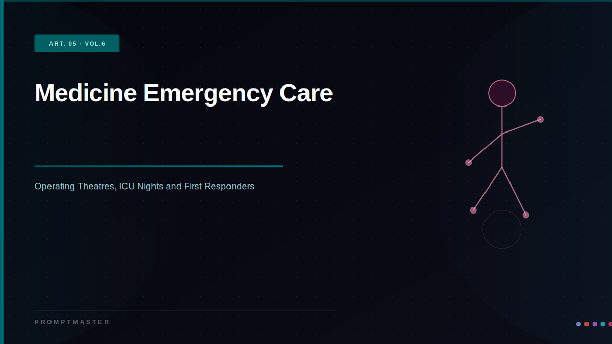 Medicine and Emergency Care AI Video: Operating Theatres, ICU Nights and First Responders