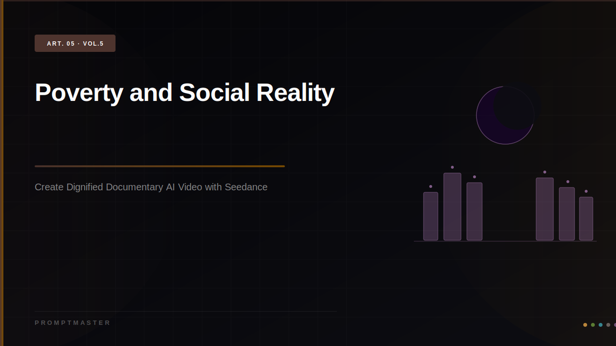 Poverty and Social Reality AI Video: Create Dignified Documentary Content with Seedance