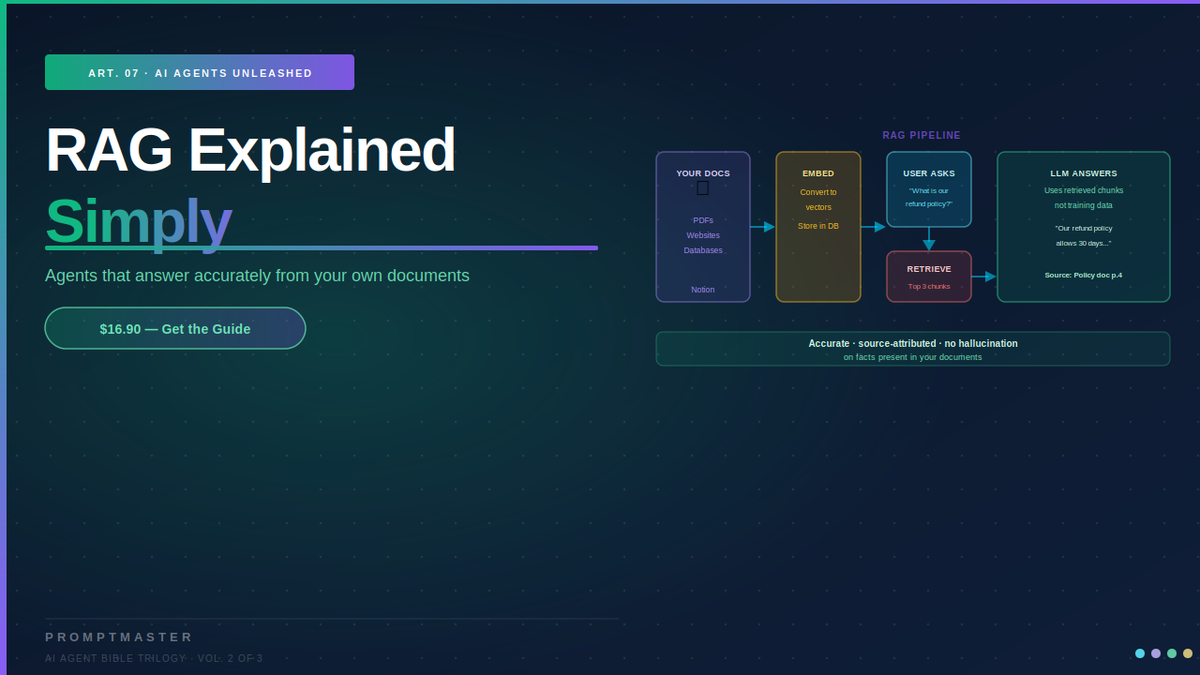 RAG Explained — How to Build Agents That Know Your Documents