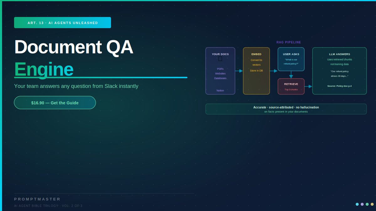 Build a Document QA Engine for Your Team — Answer Any Question From Slack