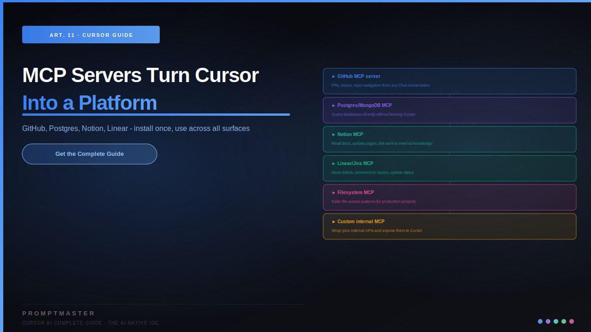 MCP Servers Turn Cursor Into a Complete Development Platform