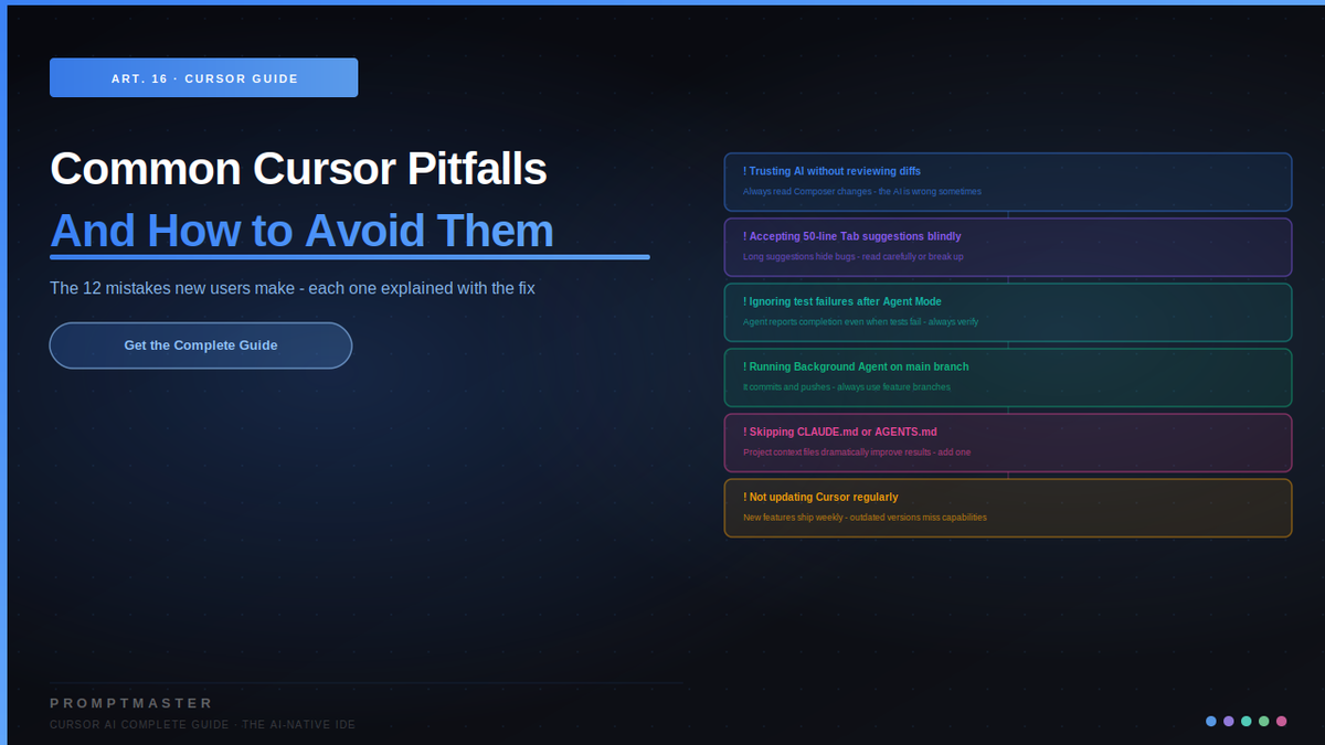 12 Common Cursor Pitfalls and How to Avoid Them