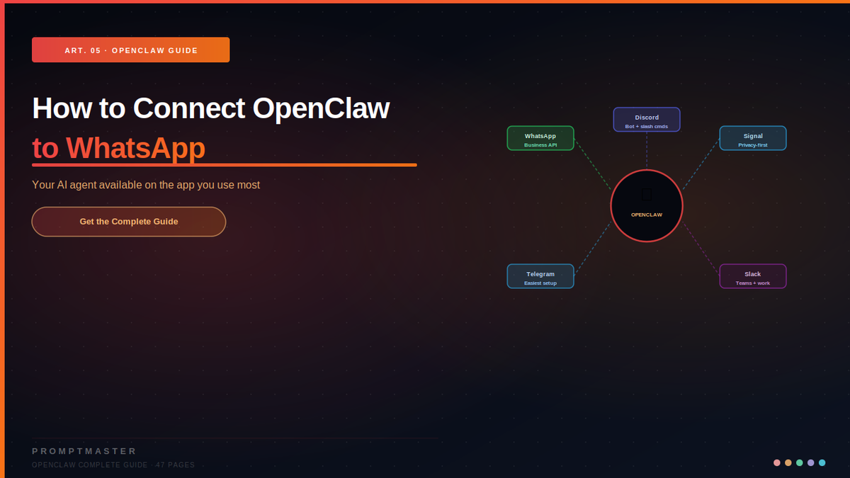 How to Connect OpenClaw to WhatsApp — Complete Setup Guide