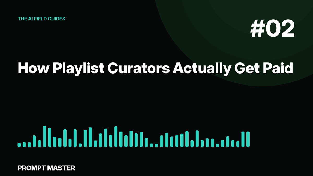 How Spotify Playlist Curators Actually Get Paid