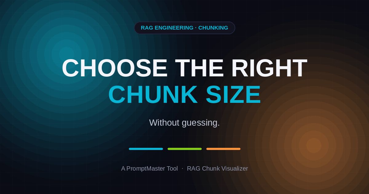 How to Choose the Right Chunk Size for RAG (Without Guessing)