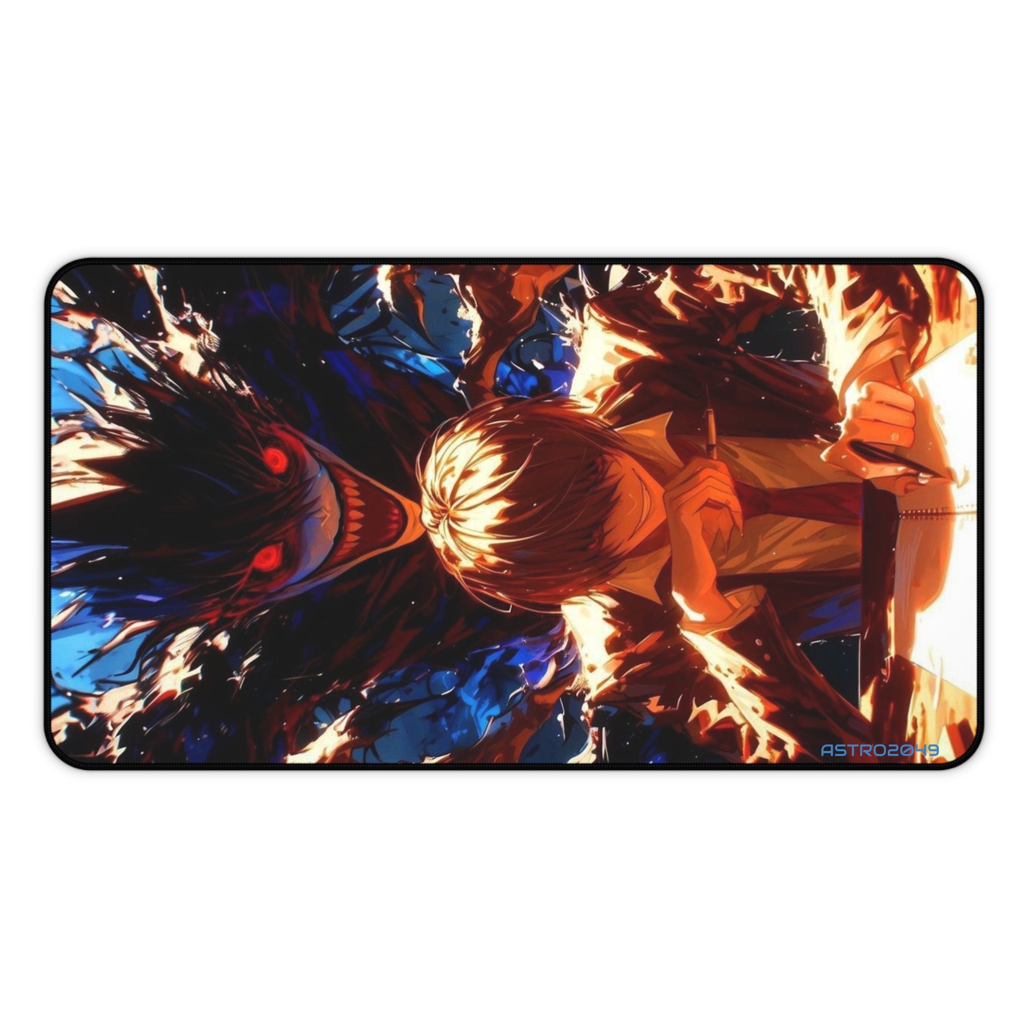 DEATH NOTE - Light / Akira - RYUK - Anime Desk Mat with Dark Aesthetic Design, Gaming Mouse Pad, Gift for Otaku, Unique Desk Accessories