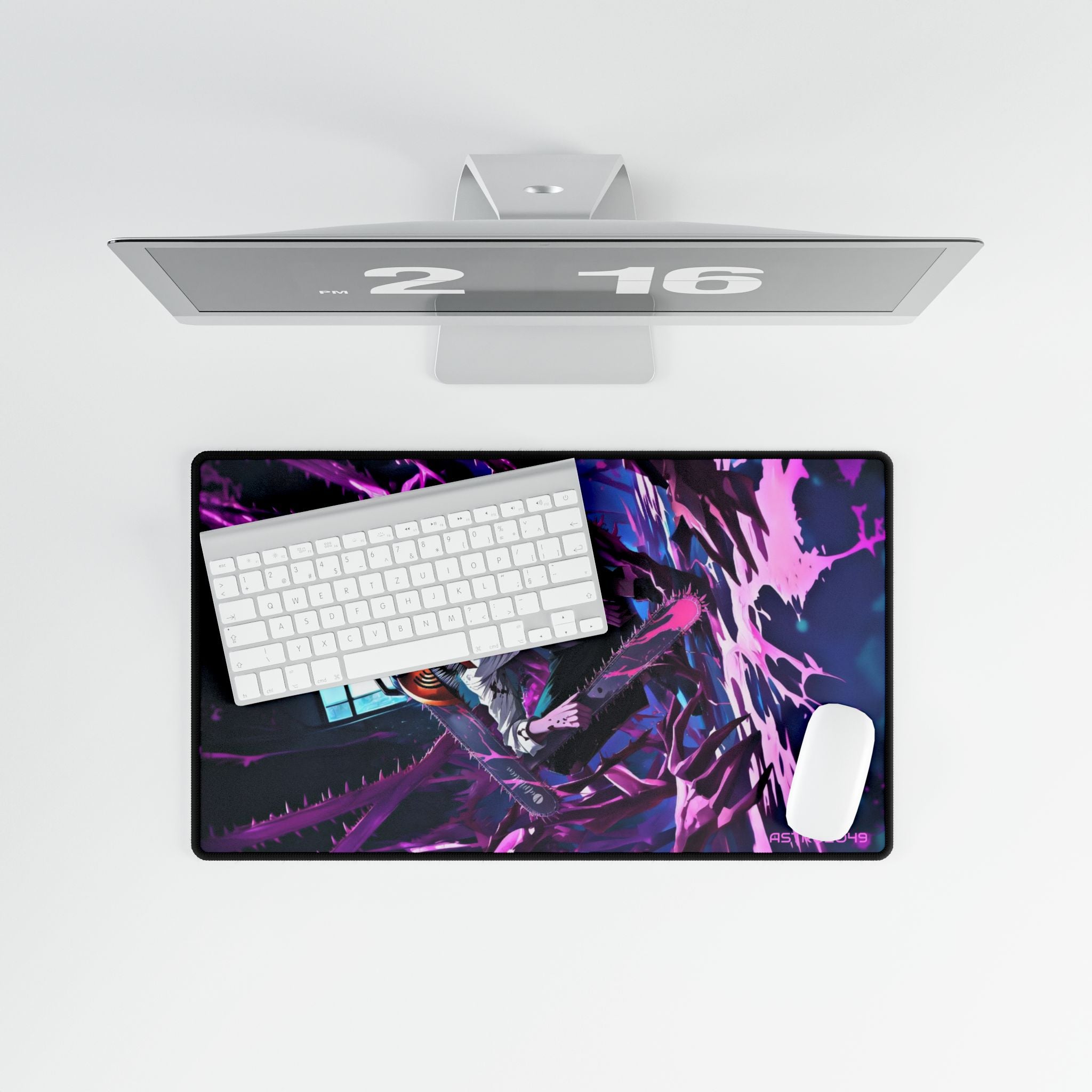 CHAINSAW MAN - Vibrant Anime Desk Mat | Custom Gaming Mouse Pad, Desk Accessory, Unique Gift for Students, Home Office Decor