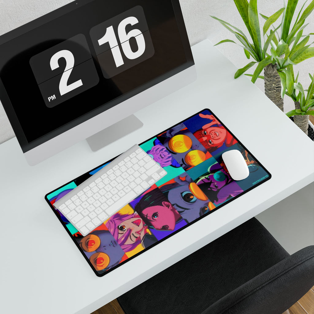 DANDADAN: Momo / Okarun - Vibrant Anime Desk Mats for Gamers, Home Office, Study, Gift, Non-Slip Mat