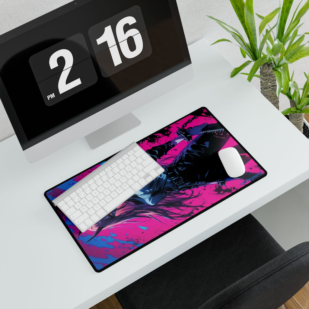 CHAINSAW MAN - Vibrant Anime Desktop Mat - Gamer Desk Accessories, Personalized Office Decor, Gaming Desk Pad, Stylish Workspace