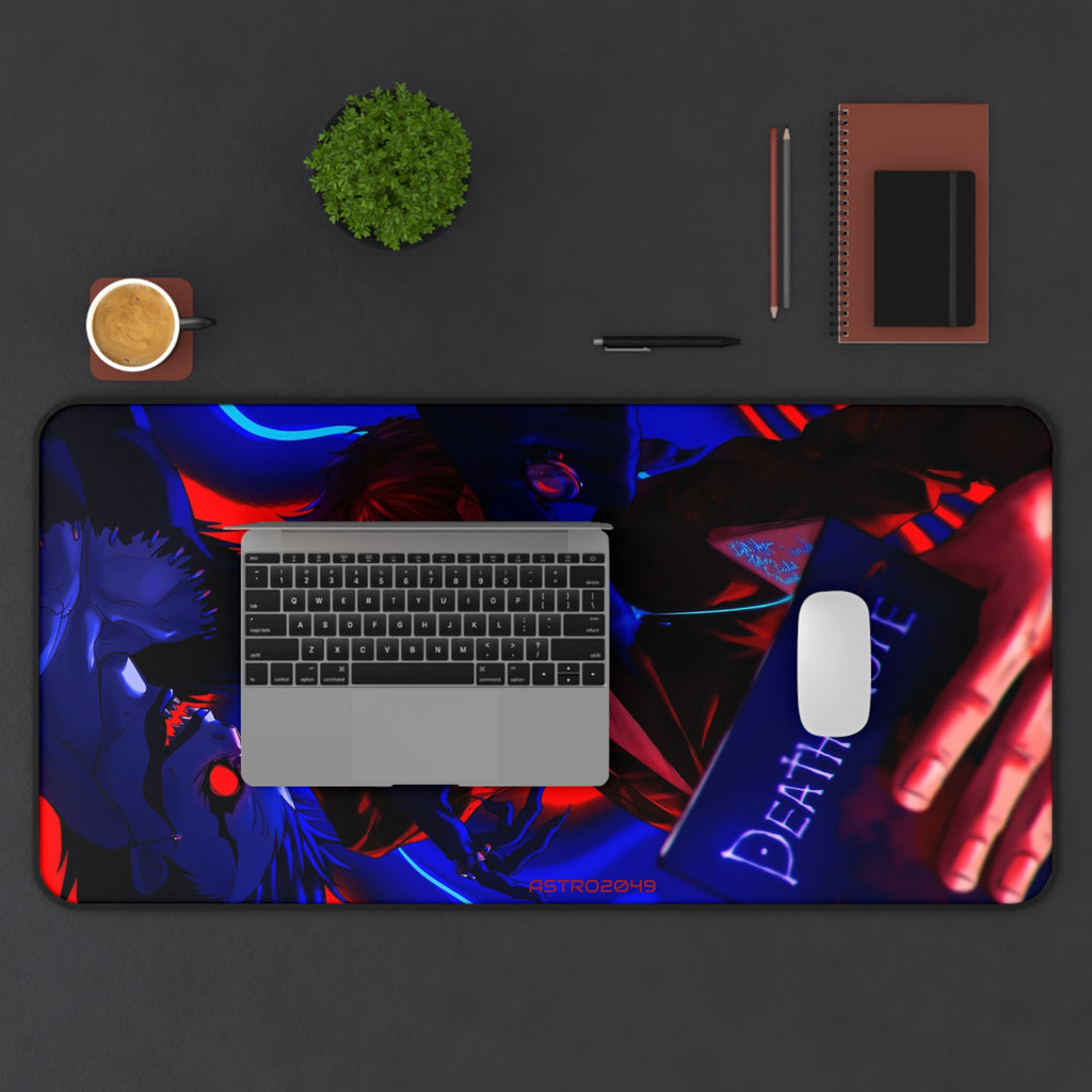 DEATH NOTE - Light / Akira - RYUK - Death Note Desk Mat, Gaming Desk Pad, Anime Decor, Office Accessory, Unique Gift for Fans