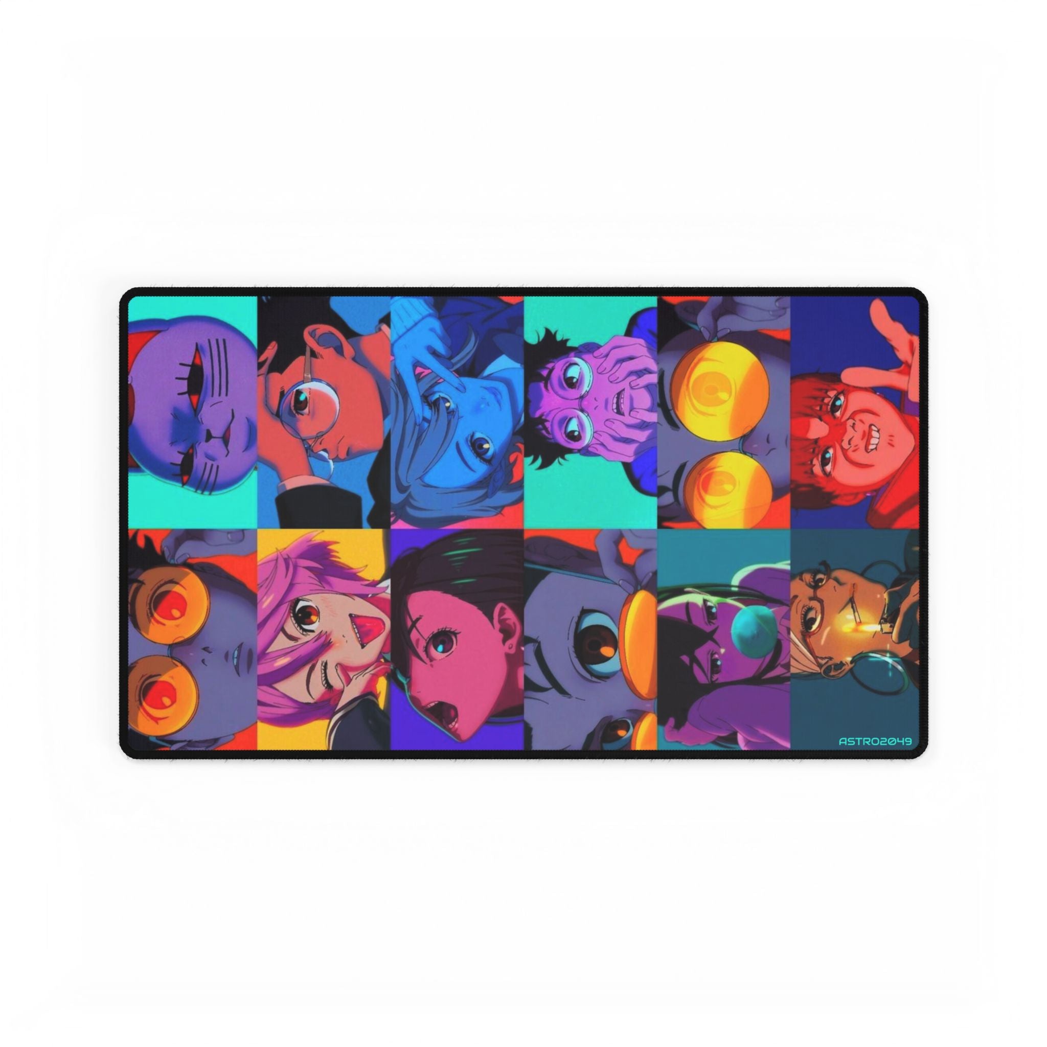 DANDADAN: Momo / Okarun - Vibrant Anime Desk Mats for Gamers, Home Office, Study, Gift, Non-Slip Mat