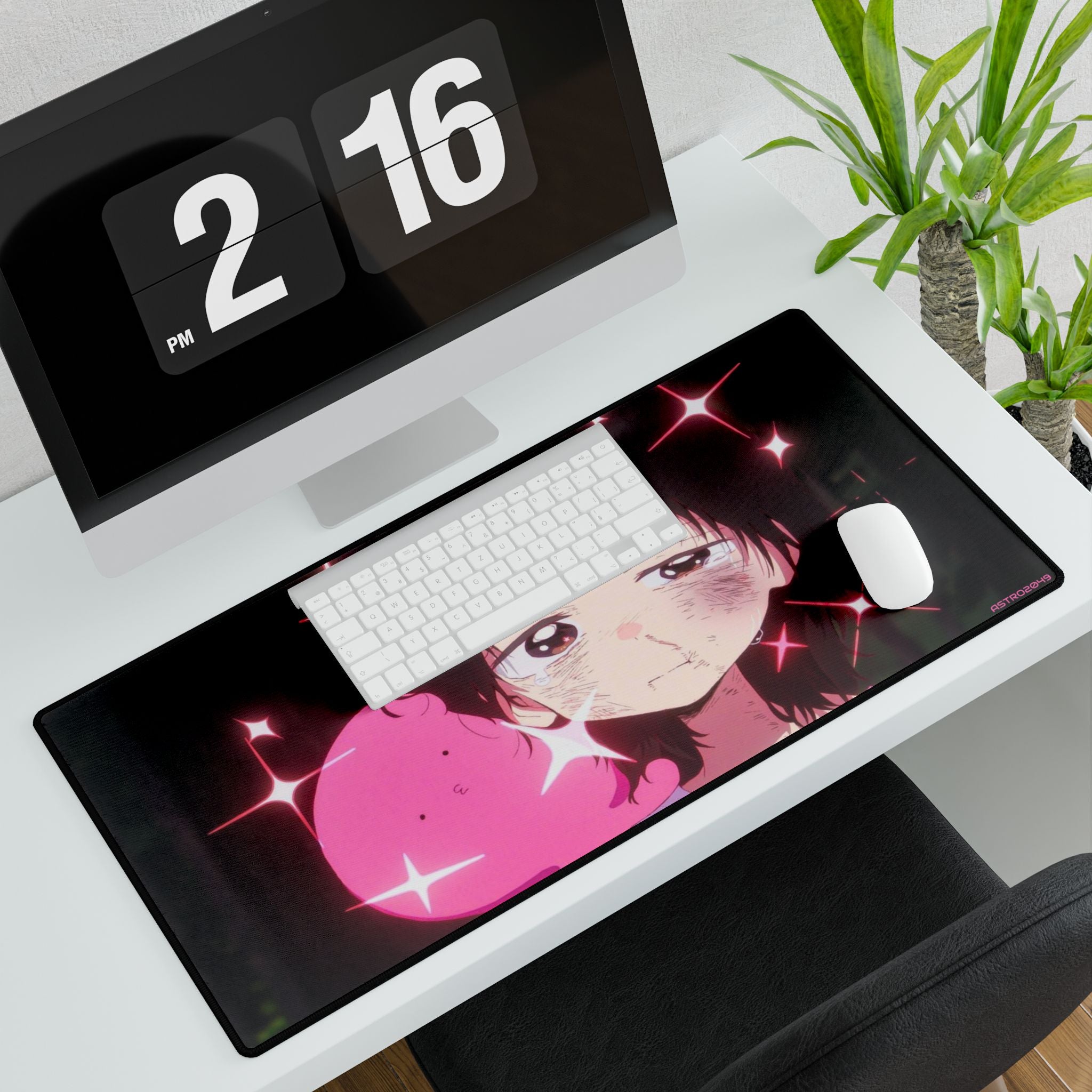TAKOPIS ORIGINAL SIN - Charming Anime Desk Mat, Cute Desk Accessories, Office Decor, Gaming Mouse Pad, Gifts for Students