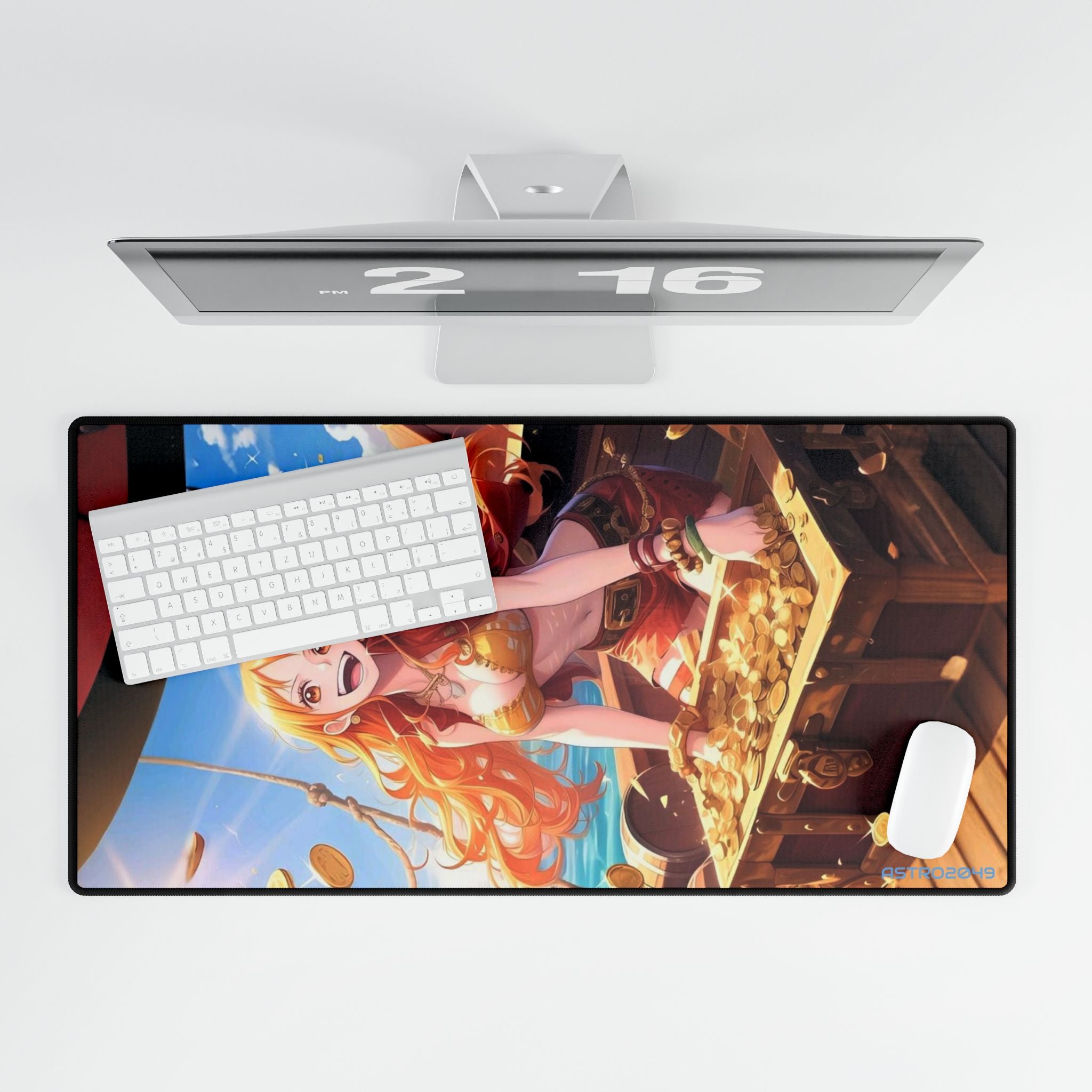ONE PIECE - NAMI - Vibrant Anime Desk Mat - Perfect for Gamers & Creatives, Office Decor, Anime Lovers, Gift for Birthdays