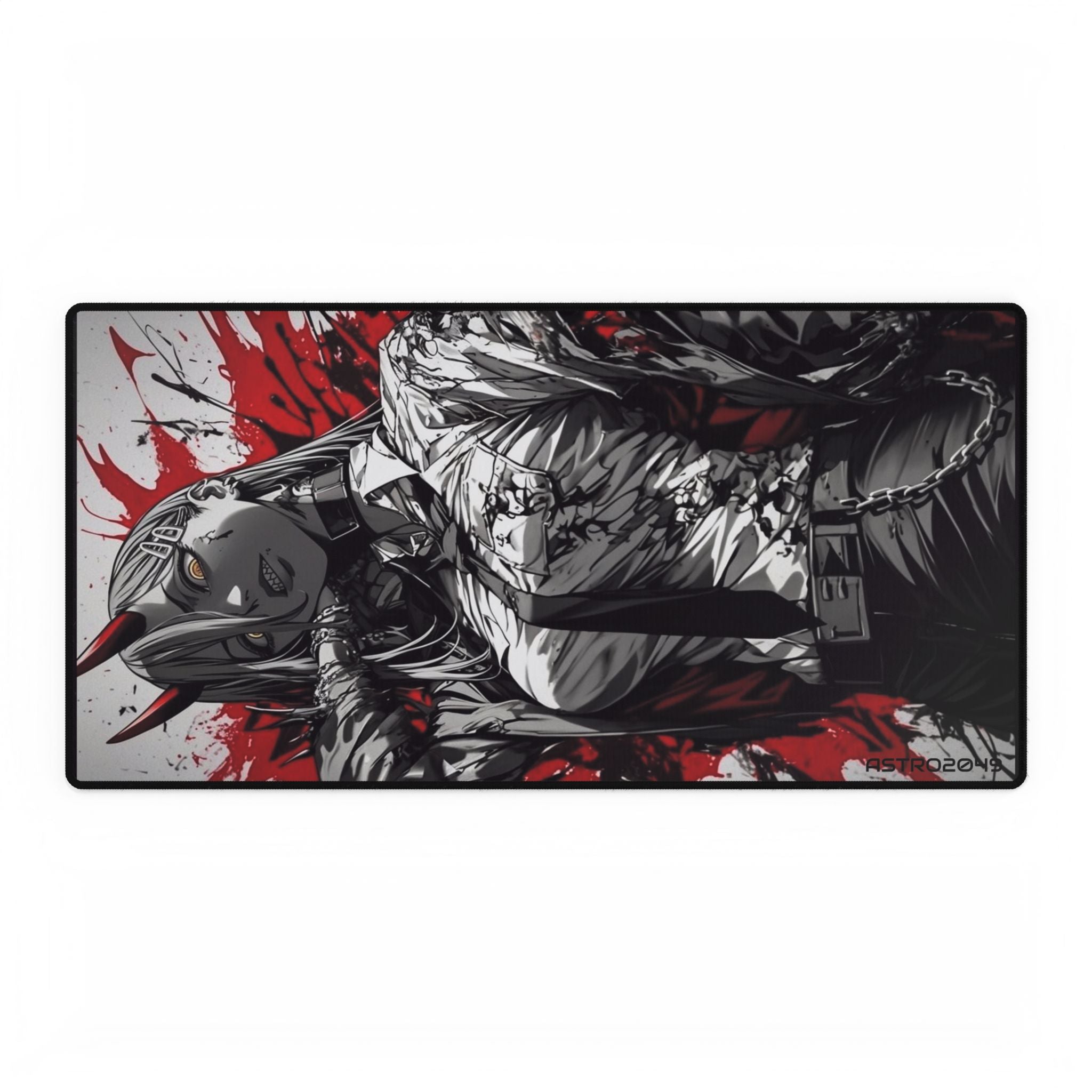 CHAINSAW MAN - Stylish Desk Mats for Gamers, Gaming Setup, Office Decor, Unique Mouse Pad, Anime Desk Accessories, Chic Workstation