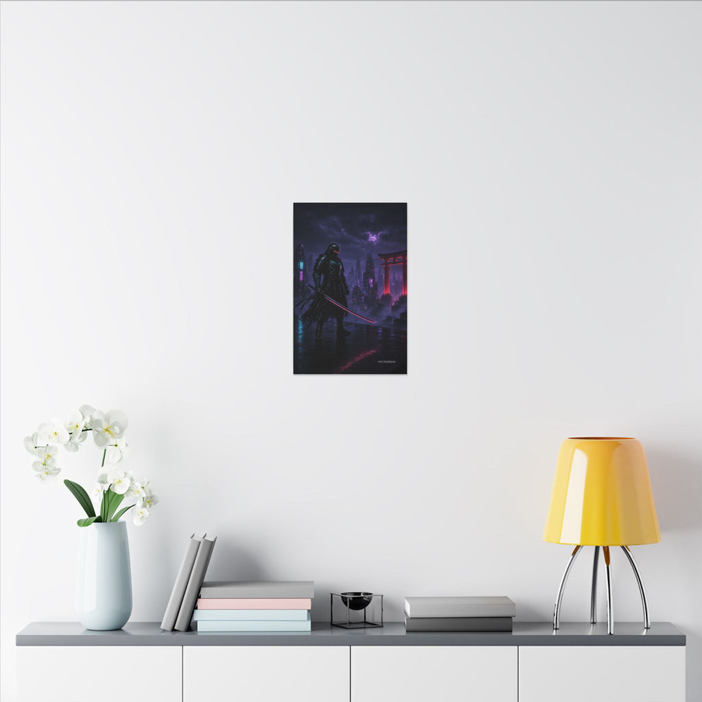 Crimson Gate Ronin canvas print by ASTRO2049, view 8 of 8