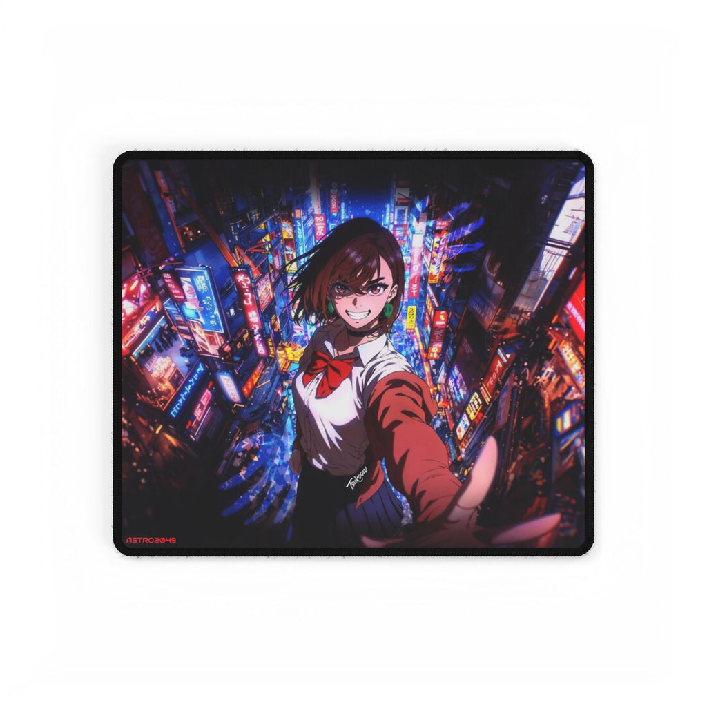 DANDADAN: Momo - Anime-Inspired Desk Mat for Gamers, Office Decor, Gaming Setup, Mouse Pad, Tech Accessories, Gift for Students