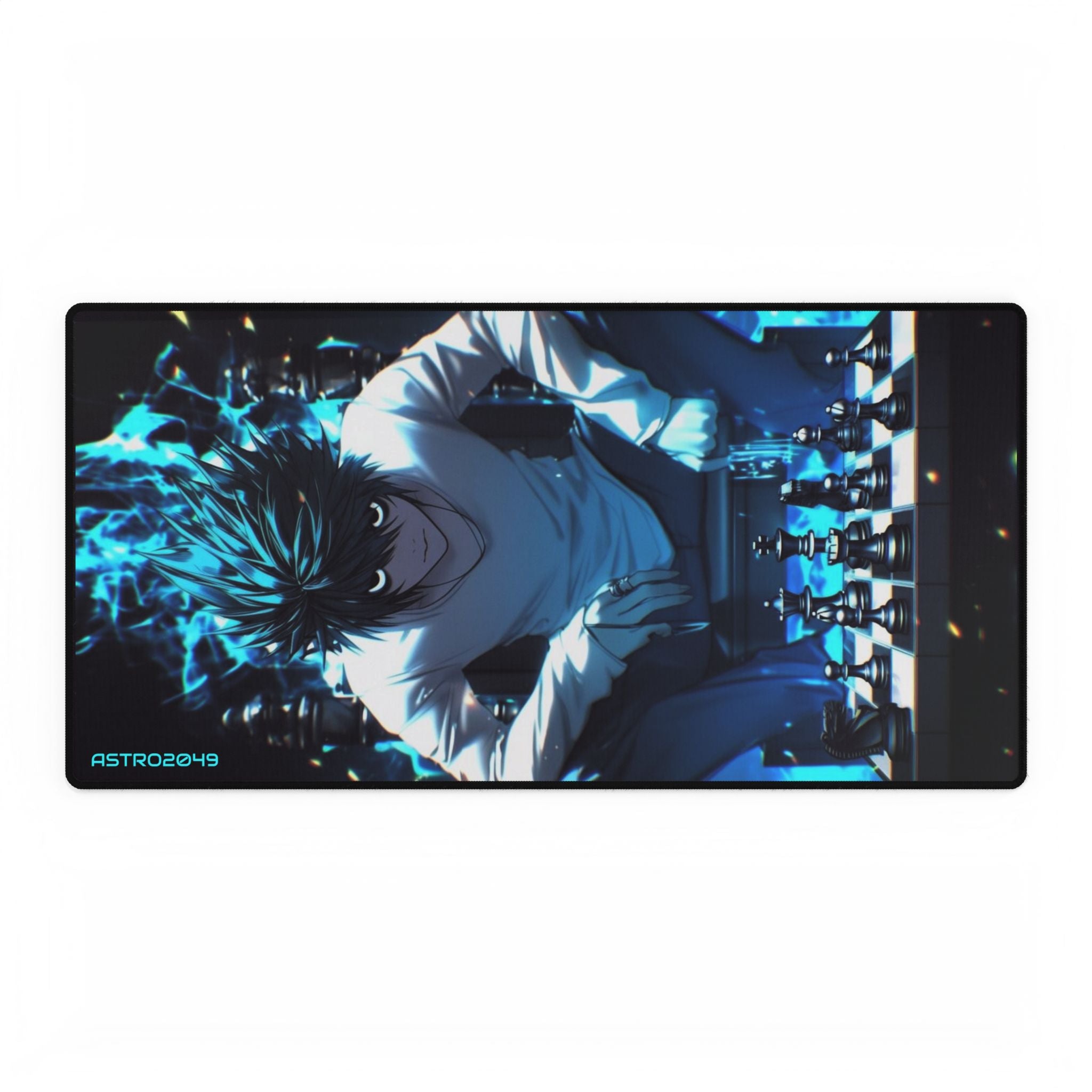 DEATH NOTE - ELLE - Gaming Desk Mat with Anime Design, Large Mouse Pad, Computer Desk Accessory, Gaming Gift, Desk Organizer, Office Decor