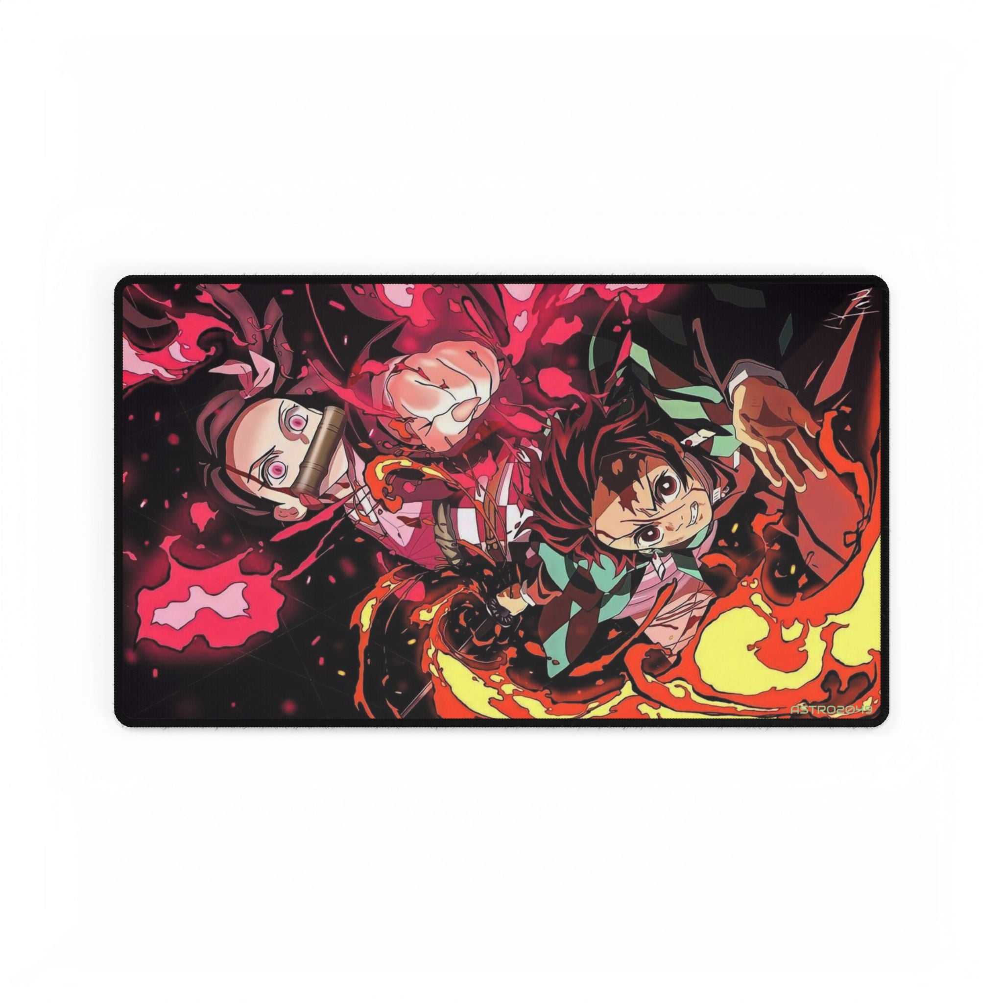 DEMON SLAYER - Kimetsu no yaiba - Anime-Inspired Desk Mat, Gaming Desk Pad for Home Office, Cute Mouse Pad, Anime Decor
