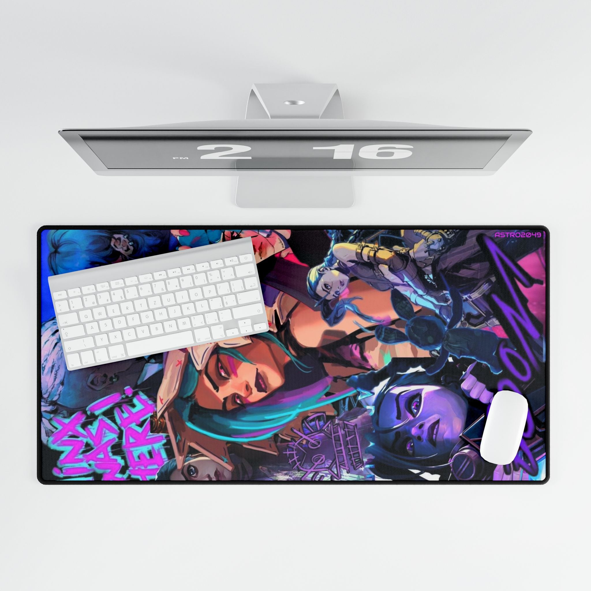 Vibrant Gaming Desk Mat, Colorful Mouse Pad for Gamers, Stylish Home Office Accessory, Unique Desk Decor, Perfect Gift for Gamer
