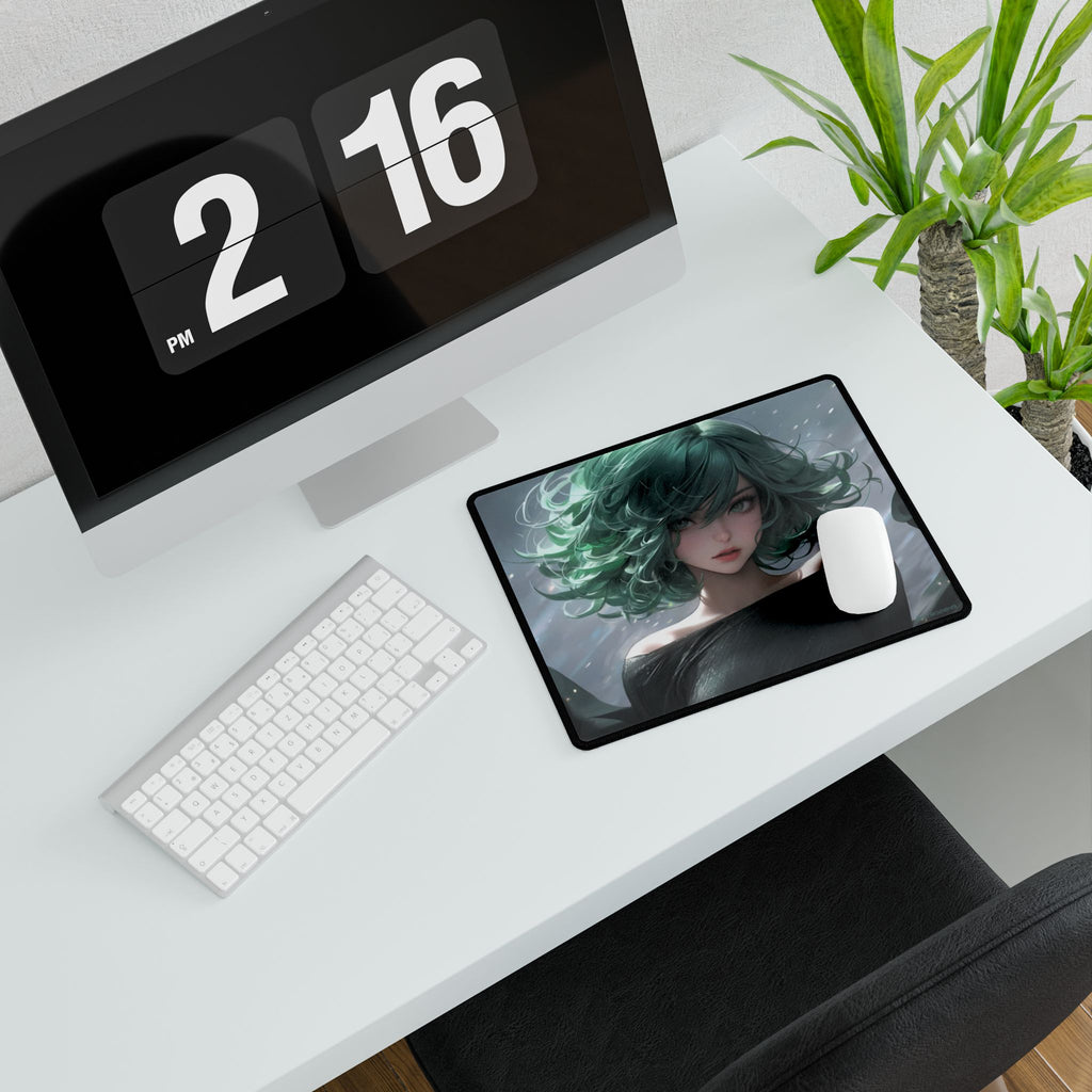 ONE-PUNCH MAN: Tatsumaki - Elegant Fantasy Desk Mat for Home Office, Gaming, Study, Unique Decor, Gift Idea