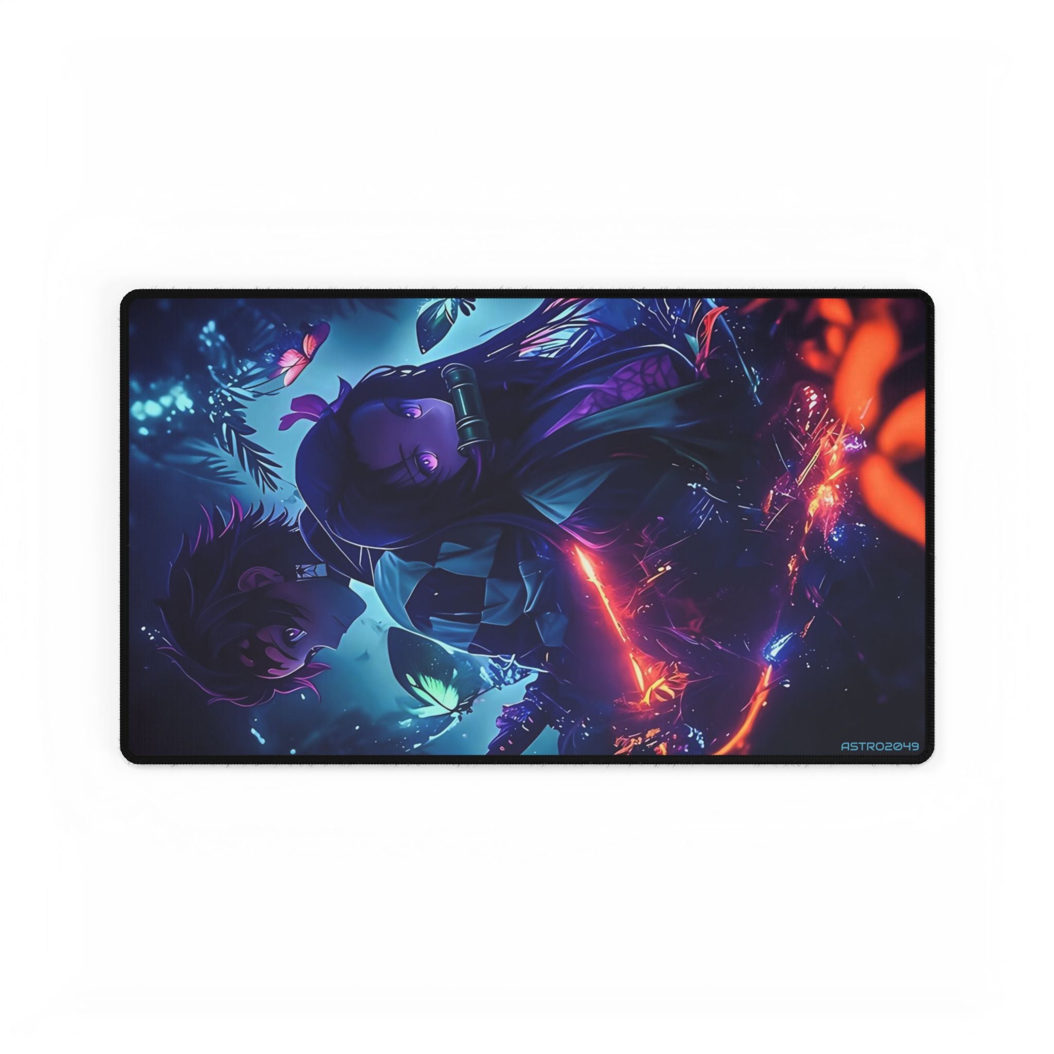 DEMON SLAYER - Kimetsu no yaiba - Vibrant Anime Desk Mat, Gaming Mouse Pad, Office Decor, Unique Gift, Fantasy Desk Accessory
