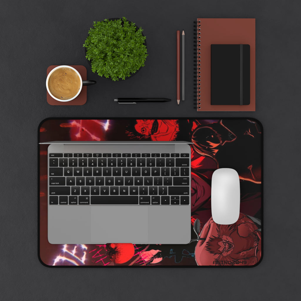 DEATH NOTE - Light / Akira - Desk Mat, Gamer Desk Accessory, Office Decor, Unique Gift for Anime Fans, Gaming Setup Essentials