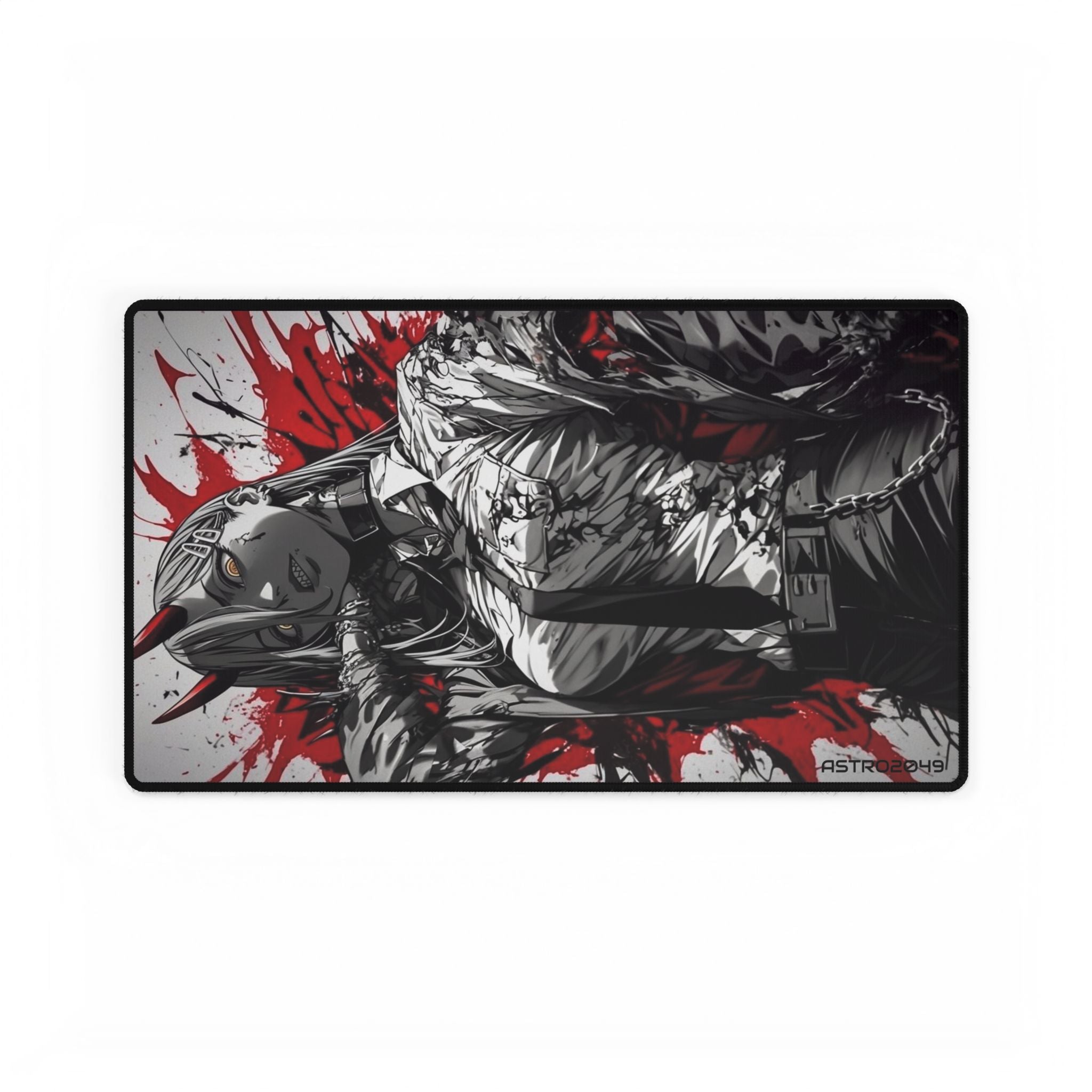 CHAINSAW MAN - Stylish Desk Mats for Gamers, Gaming Setup, Office Decor, Unique Mouse Pad, Anime Desk Accessories, Chic Workstation