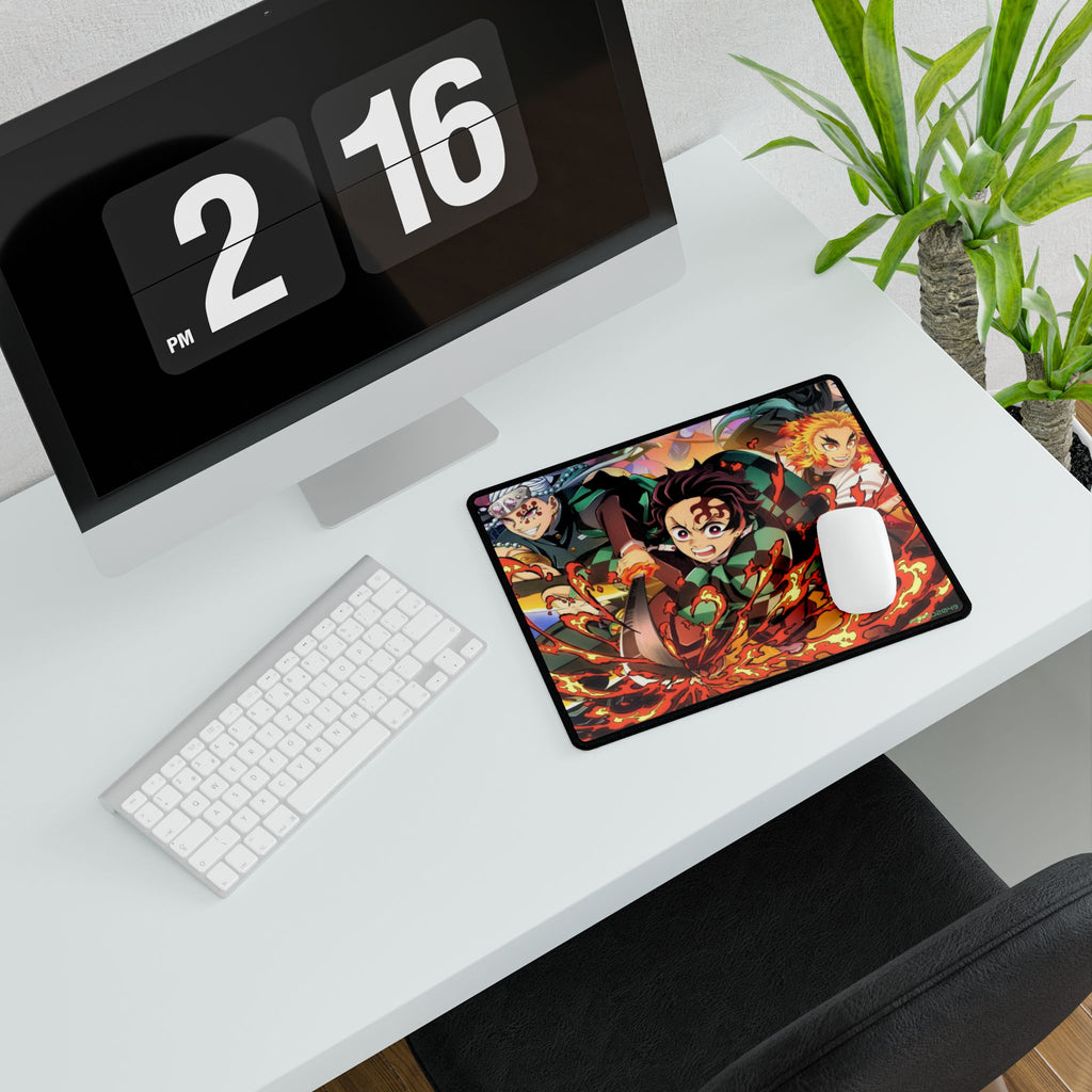DEMON SLAYER - Kimetsu no yaiba - Anime-Inspired Desk Mat, Gaming Desk Pad, Office Decor, Student Gift, Creative Workspace Accessory