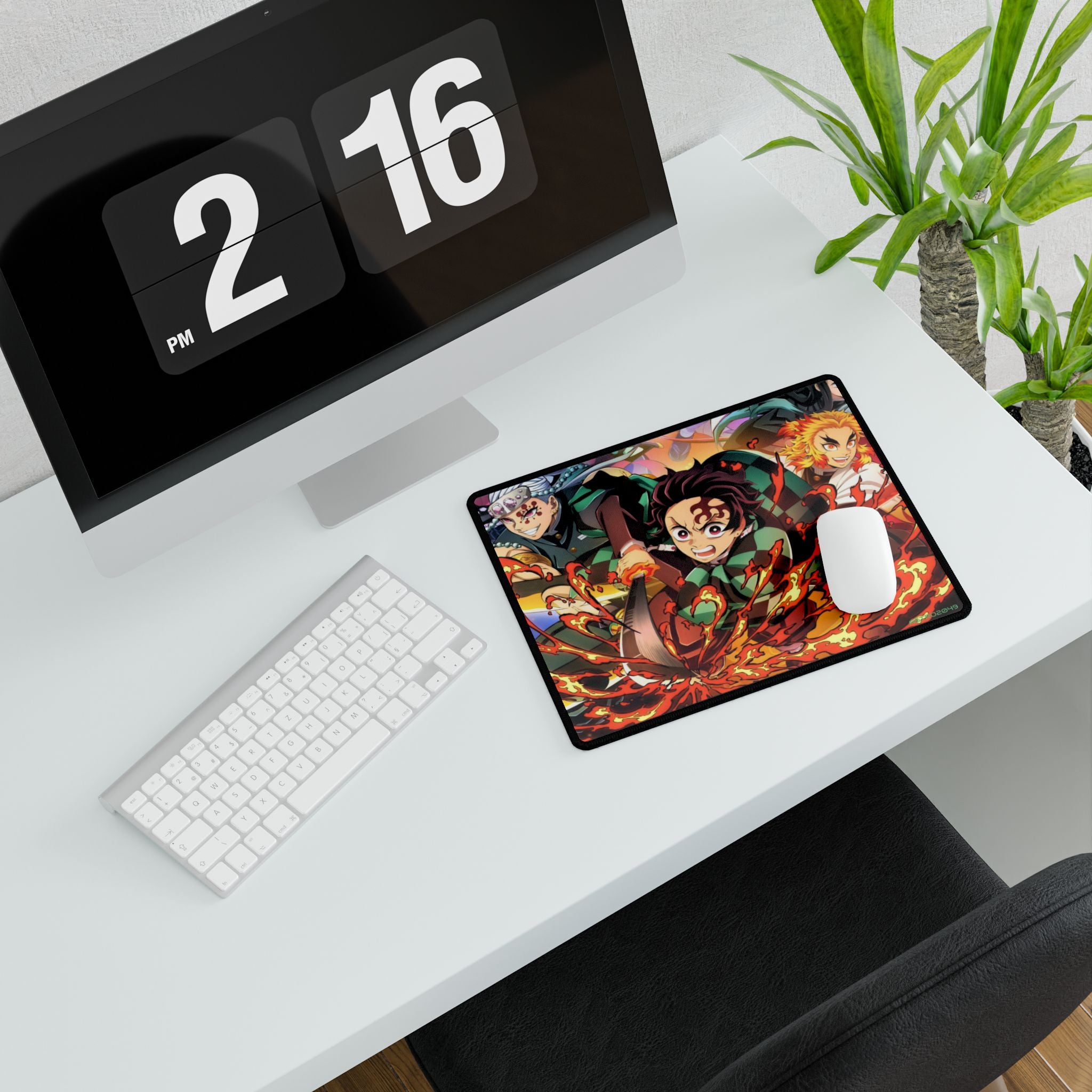 DEMON SLAYER - Kimetsu no yaiba - Anime-Inspired Desk Mat, Gaming Desk Pad, Office Decor, Student Gift, Creative Workspace Accessory