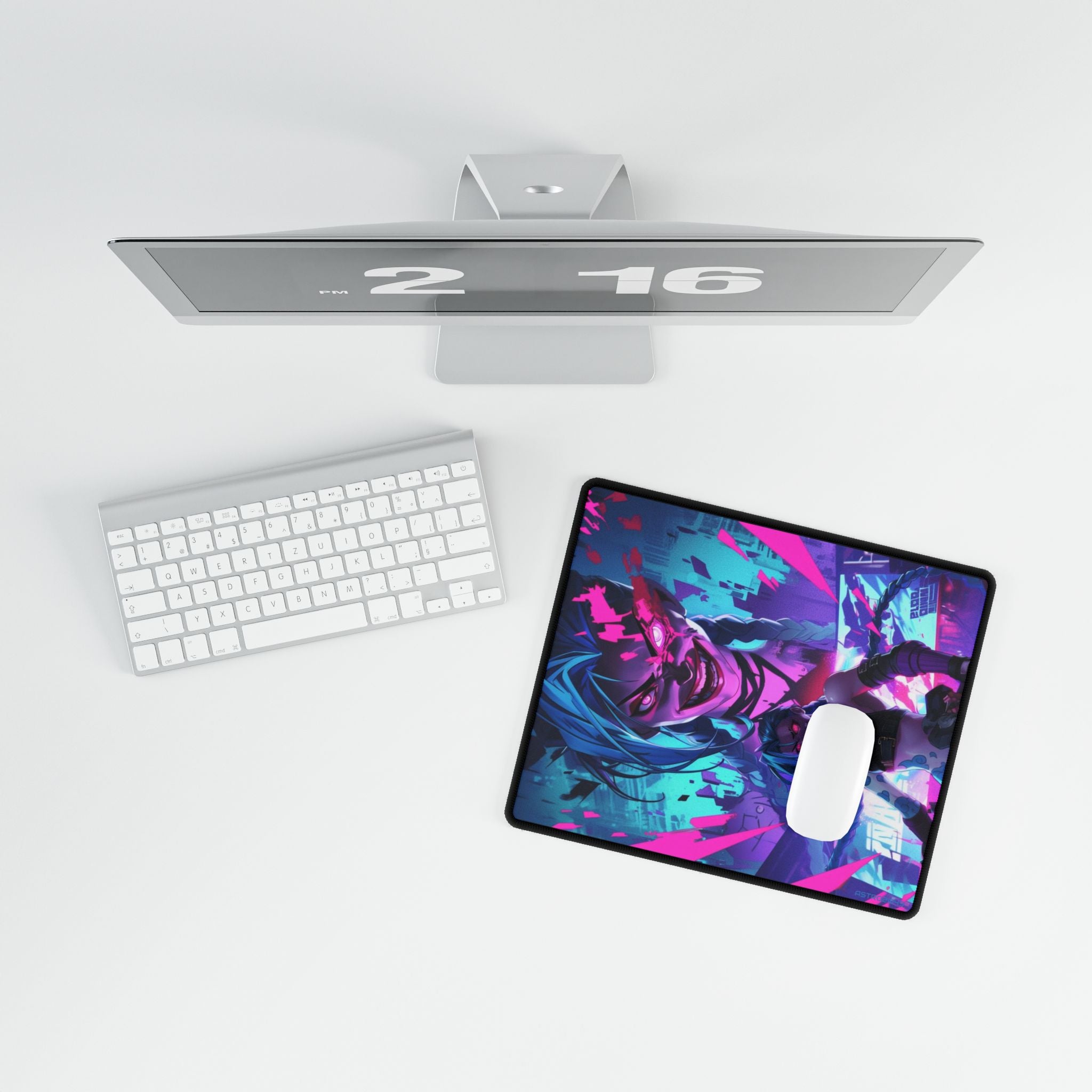 League of Legends - Arcane: JINX - Vibrant Gaming Desk Mat - Perfect for Gamers, Home Office, or Study Space | Custom Style Designs