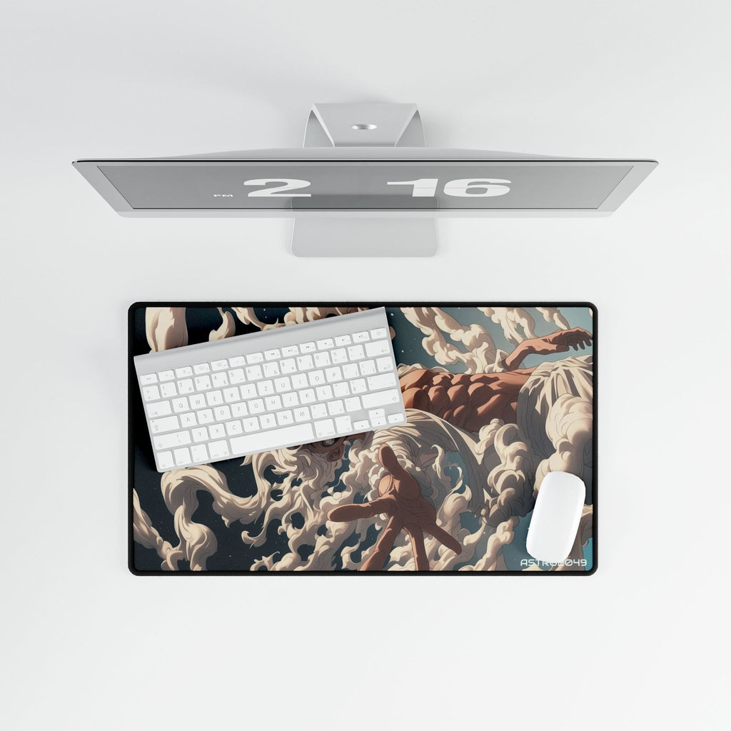 ONE PIECE - LUFFY - Artistic Desk Mat - Cloudy Dreamscape for Gaming, Office Use, Gift for Students, Aesthetic Home Decor, Custom Mouse Pad