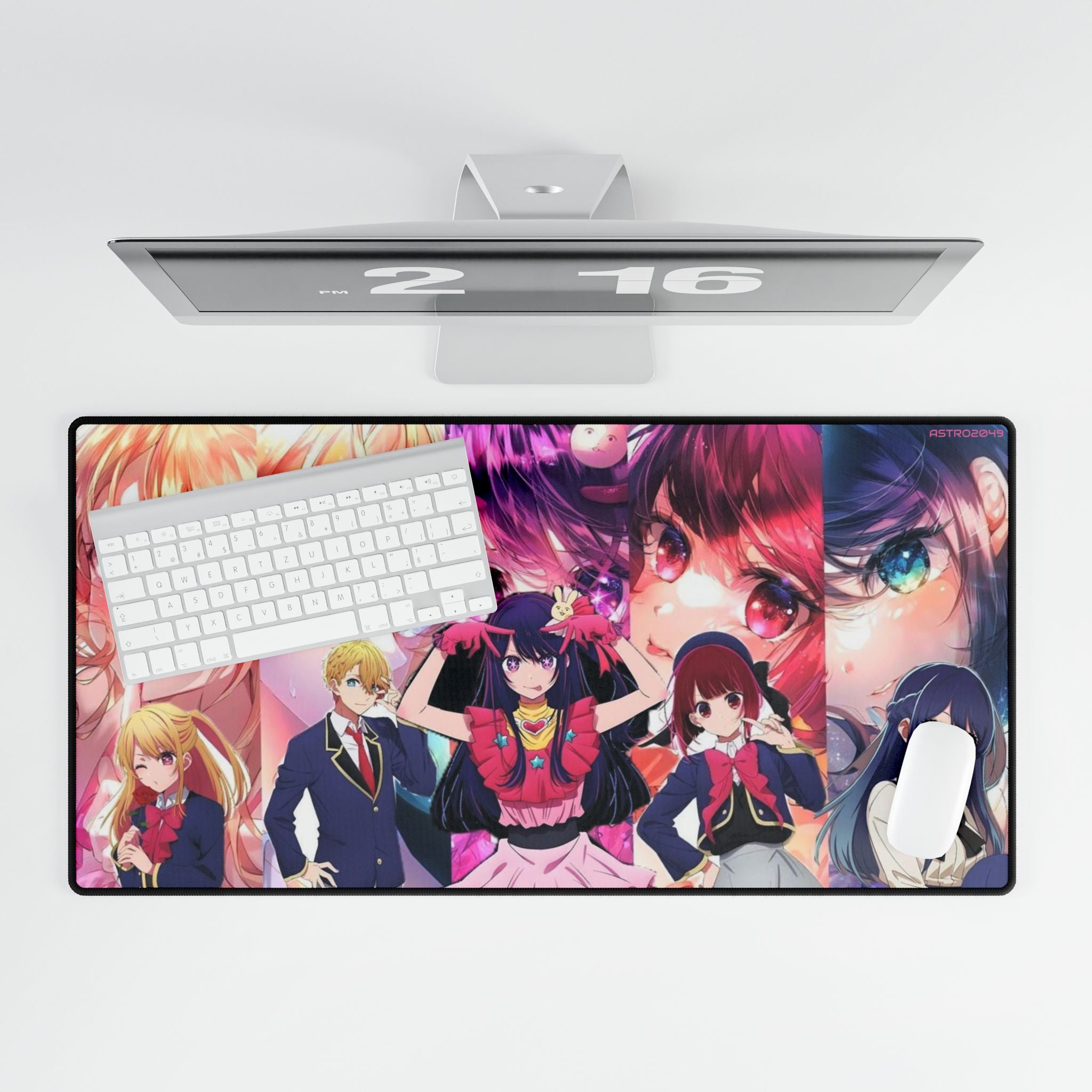 OSHI NO KOAnime-Inspired Desk Mats for Home and Office, Gaming, Study, Unique Gifts, Cosplay Decor, Desk Accessories