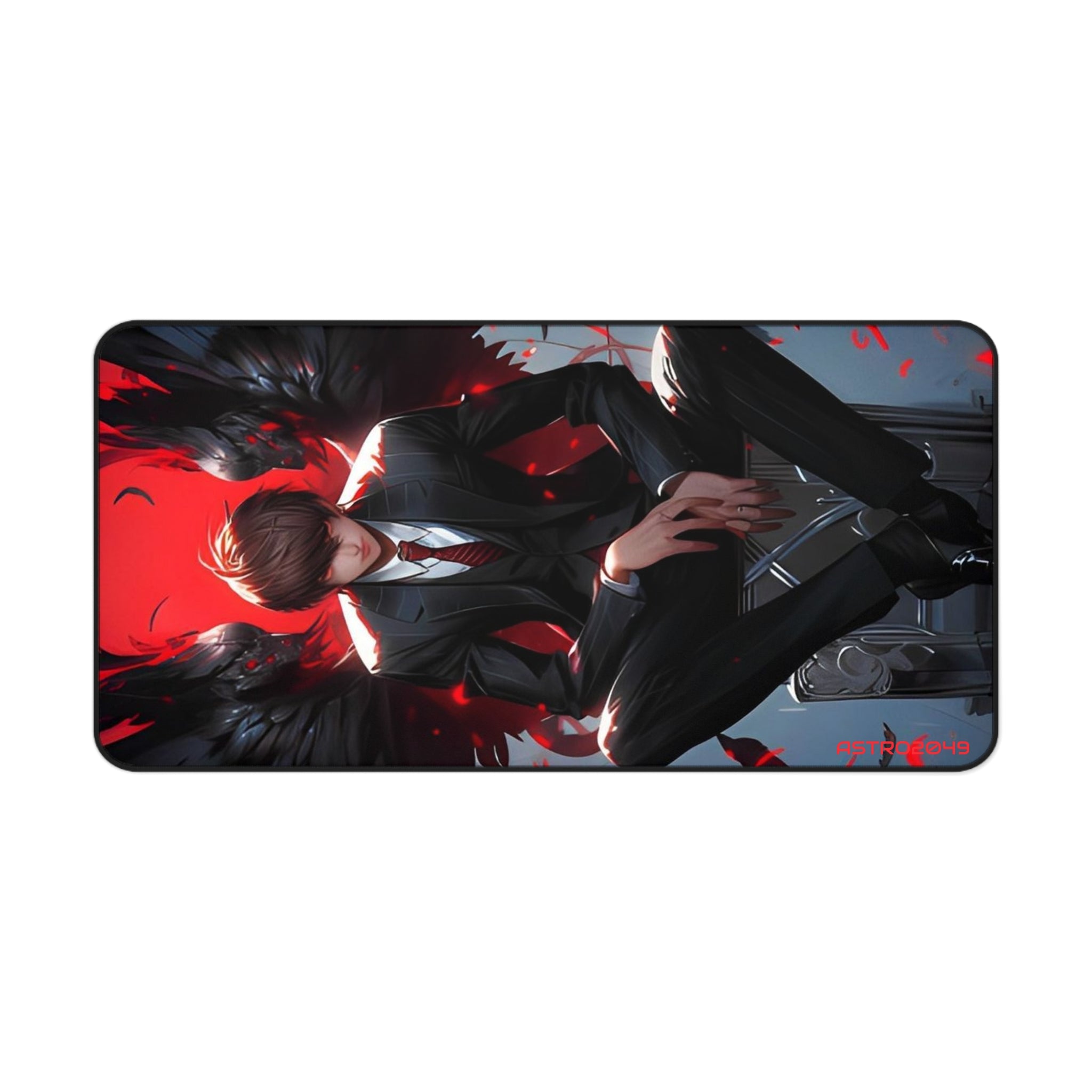 DEATH NOTE - Light / Akira - Stylish Desk Mat with Edgy Design for Gamers, Computer Accessories, Gift for Him, Unique Desk Accessories