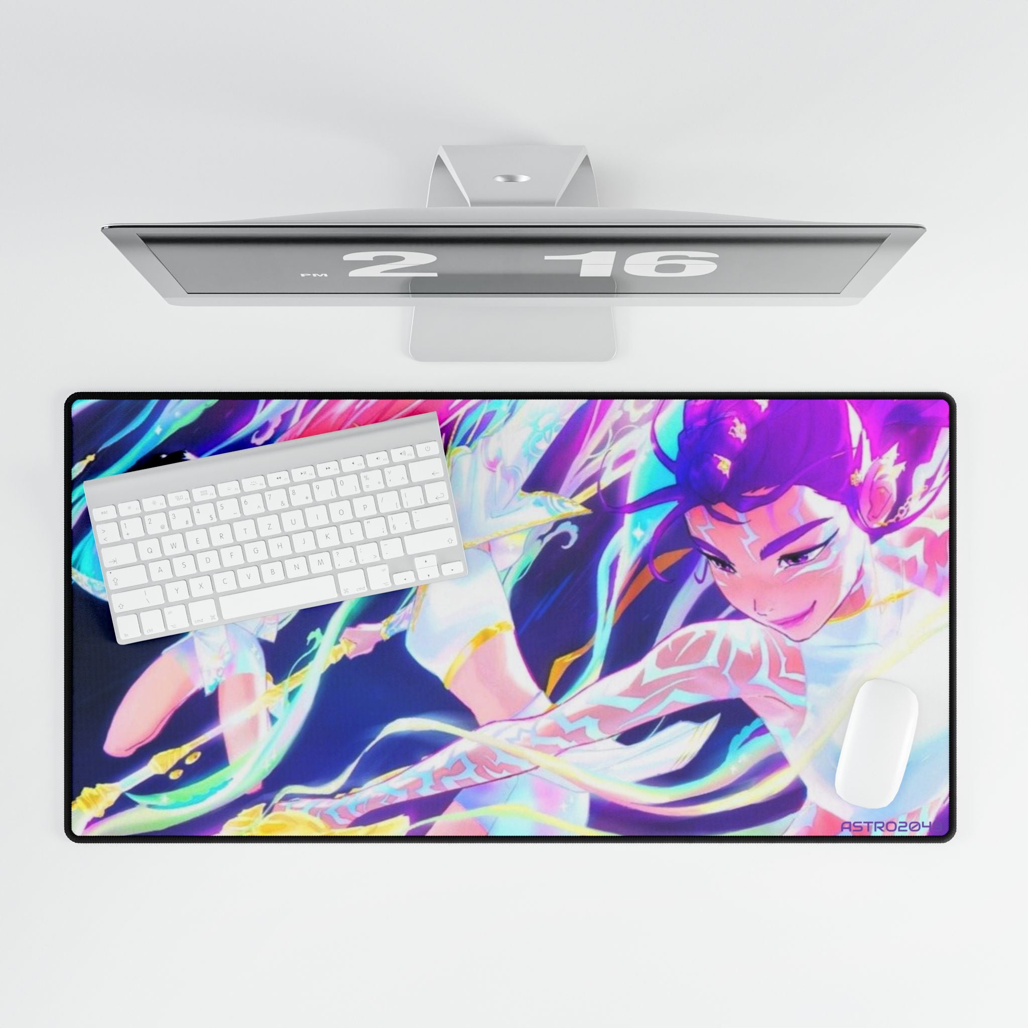 KPop Demon Hunters - HUNTRIX - Colorful Anime Desk Mats - Perfect for Gamers, Creative Professionals, Workstations, Gifts, Office Decor