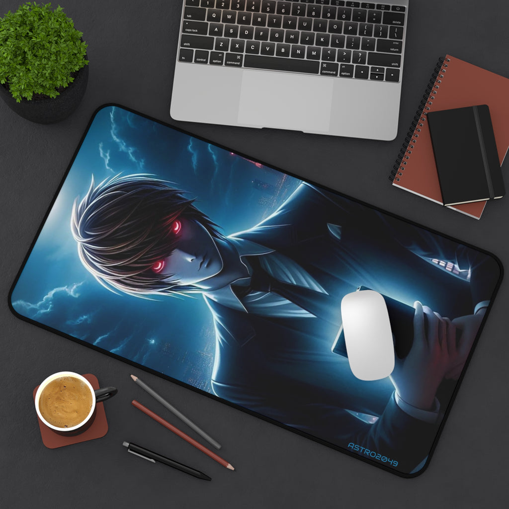 DEATH NOTE - Light / Akira - Anime-Inspired Desk Mat for Gamers, Office Decor, Gift for Students, Unique Desk Accessories, Gaming Mouse Pad