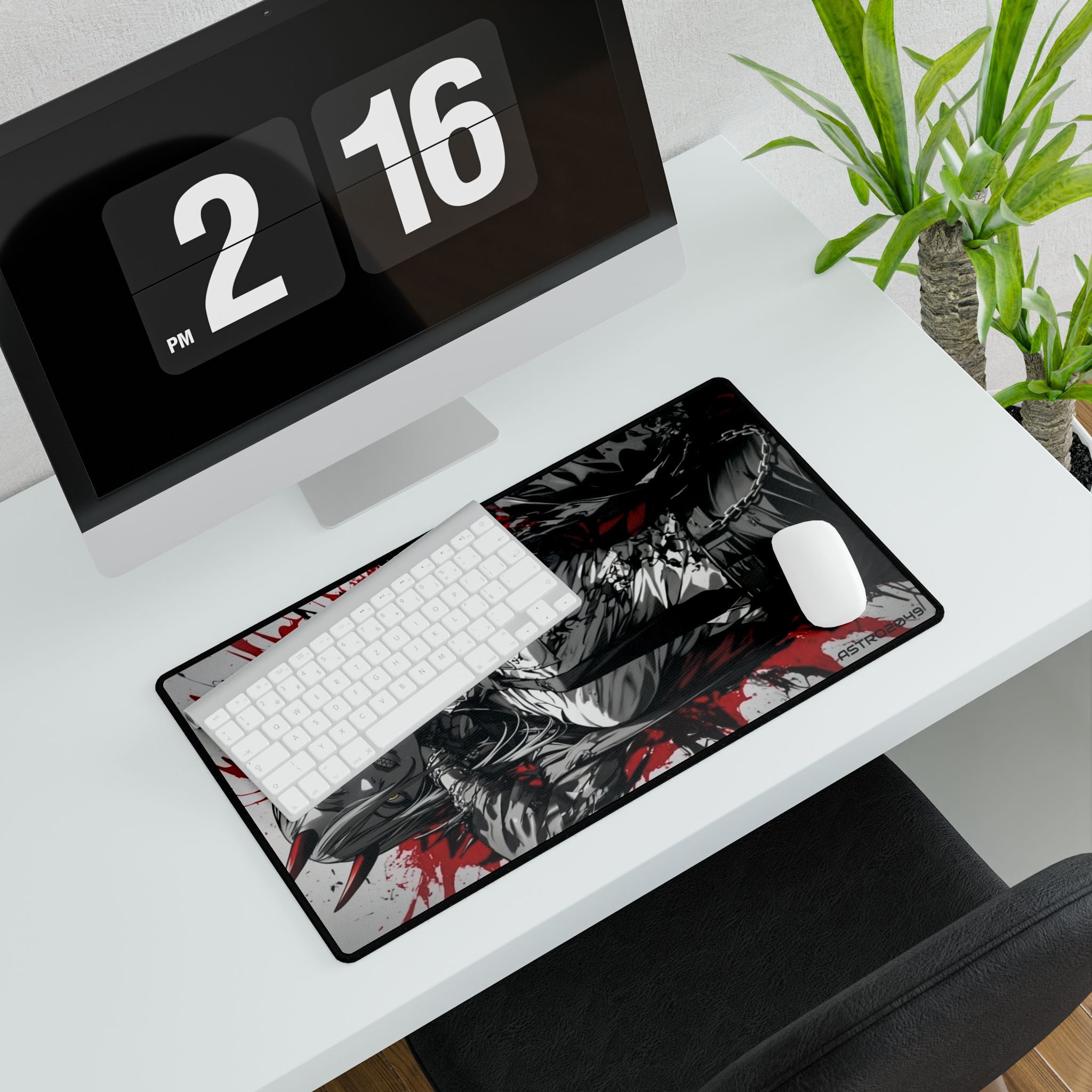 CHAINSAW MAN - Stylish Desk Mats for Gamers, Gaming Setup, Office Decor, Unique Mouse Pad, Anime Desk Accessories, Chic Workstation