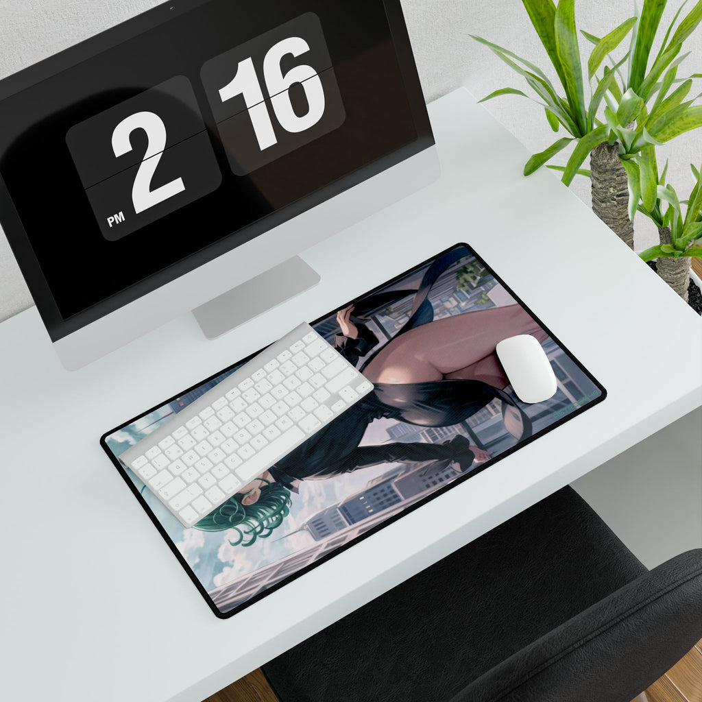 ONE-PUNCH MAN: Tatsumaki - Stylish Desk Mats for Home Office, Gaming Accessories, Computer Desk Decor, Anime Inspired, Unique Desk Gifts