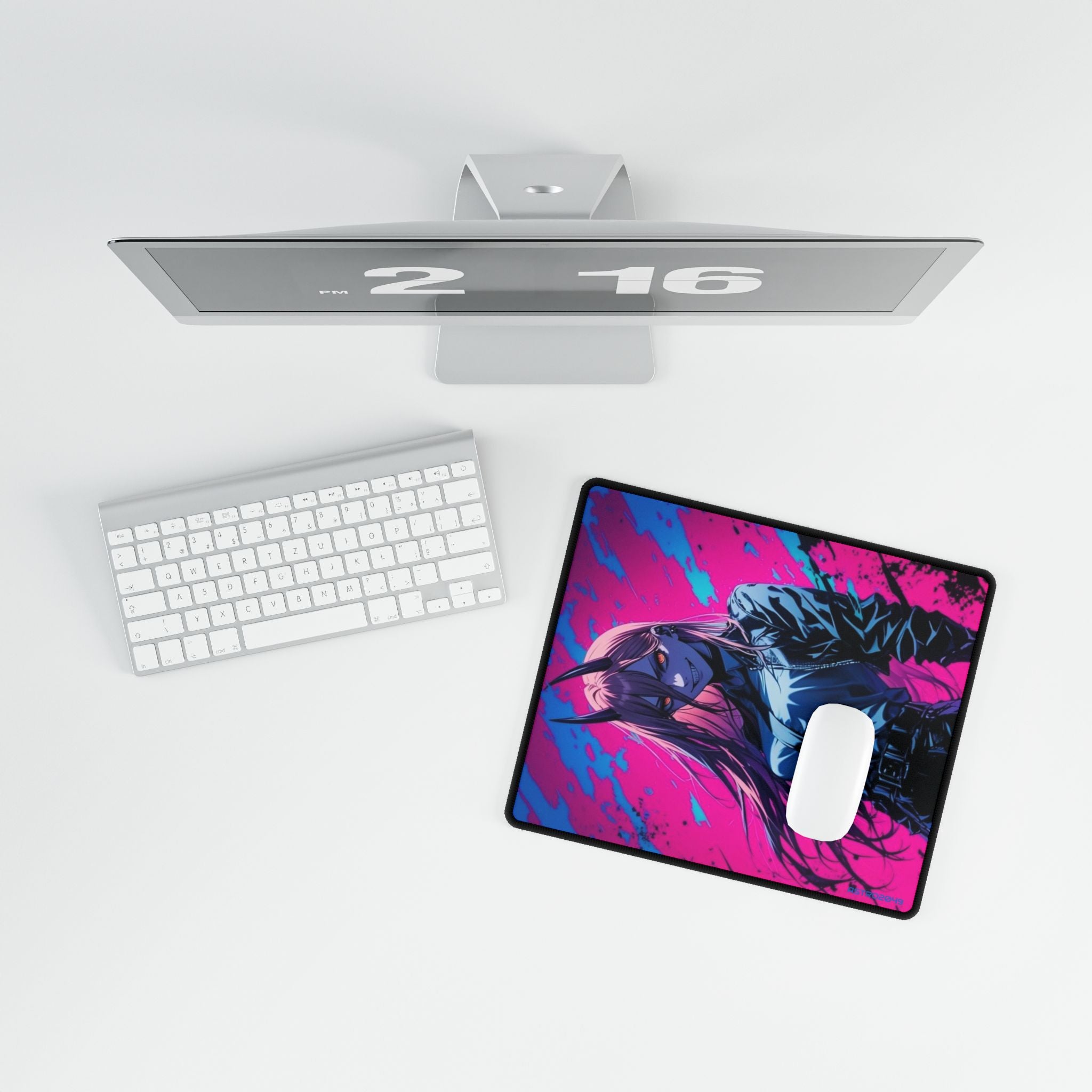 CHAINSAW MAN - Vibrant Anime Desktop Mat - Gamer Desk Accessories, Personalized Office Decor, Gaming Desk Pad, Stylish Workspace