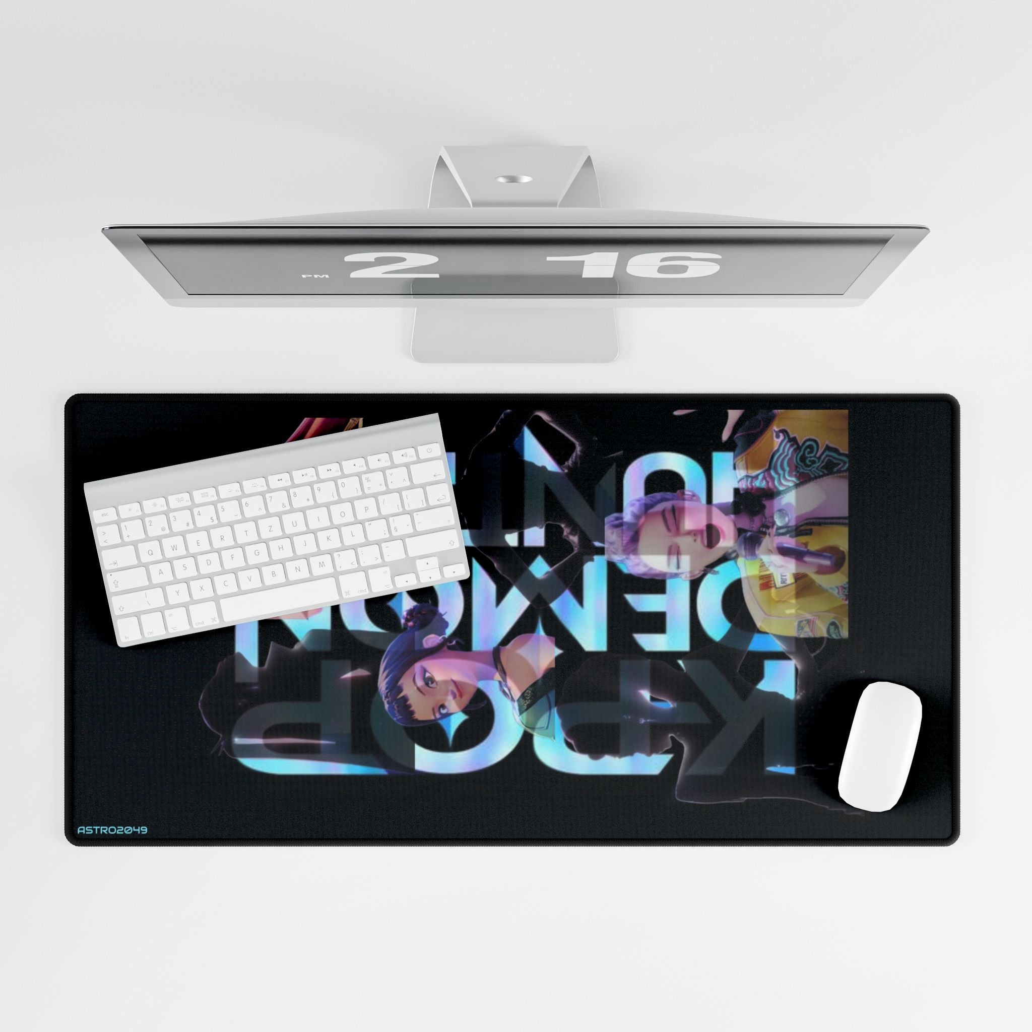KPop Demon Hunters - HUNTRIX -  Stylish Gaming Desk Mat, Desk Pad for Gamers, Mouse Pad for Work or Play, Custom Design, Computer Desk