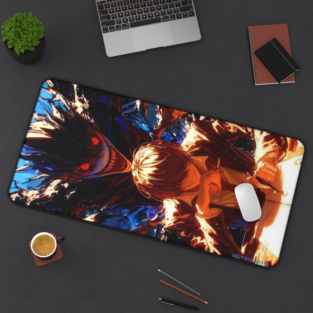 DEATH NOTE - Light / Akira - RYUK - Anime Desk Mat with Dark Aesthetic Design, Gaming Mouse Pad, Gift for Otaku, Unique Desk Accessories