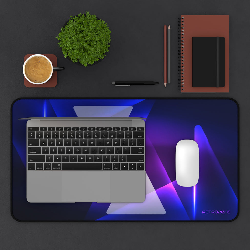 CYBERPUNK - Modern Geometric Desk Mat, Stylish Workspace Accessory, Gamer Gift, Office Decor, Desk Accessories