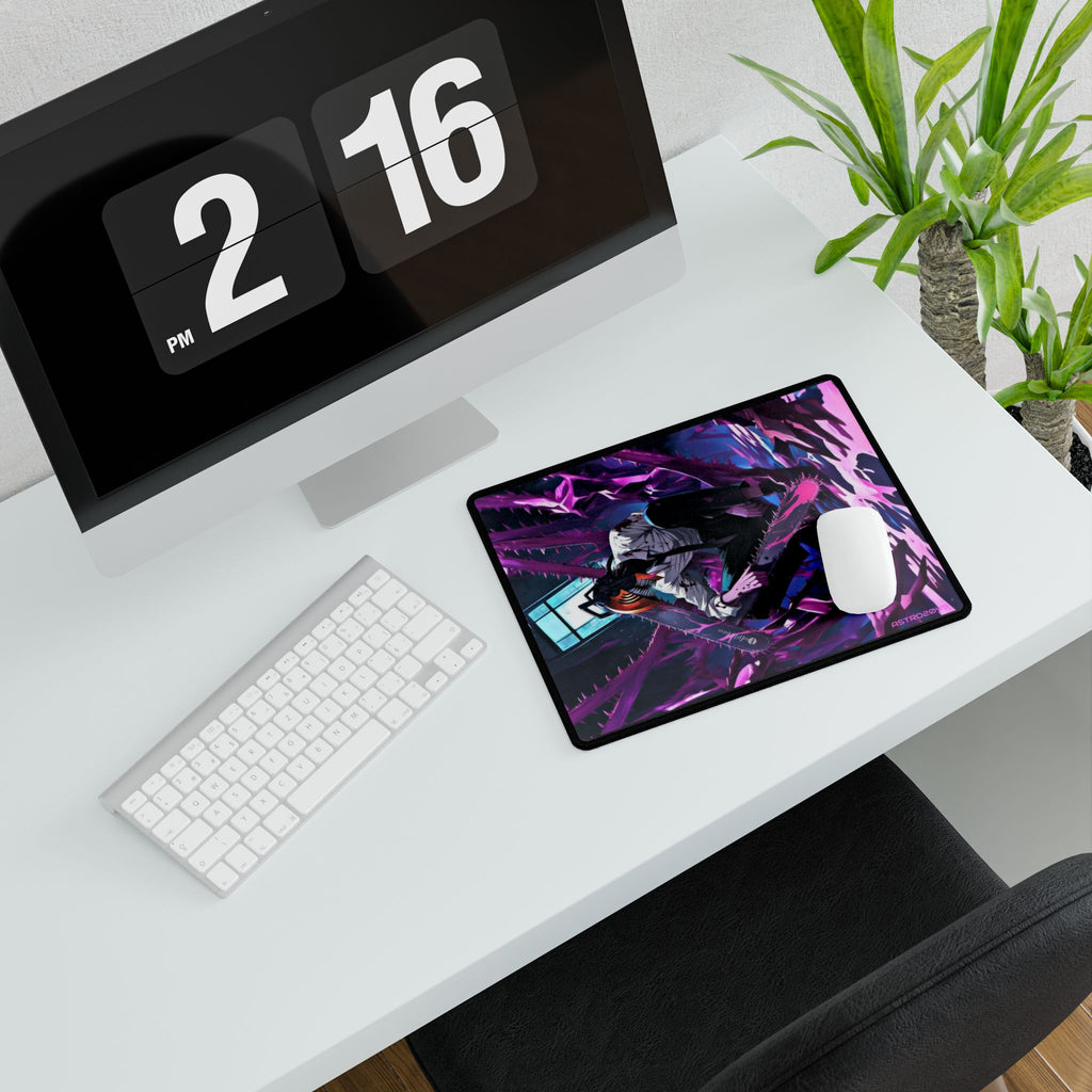 CHAINSAW MAN - Vibrant Anime Desk Mat | Custom Gaming Mouse Pad, Desk Accessory, Unique Gift for Students, Home Office Decor
