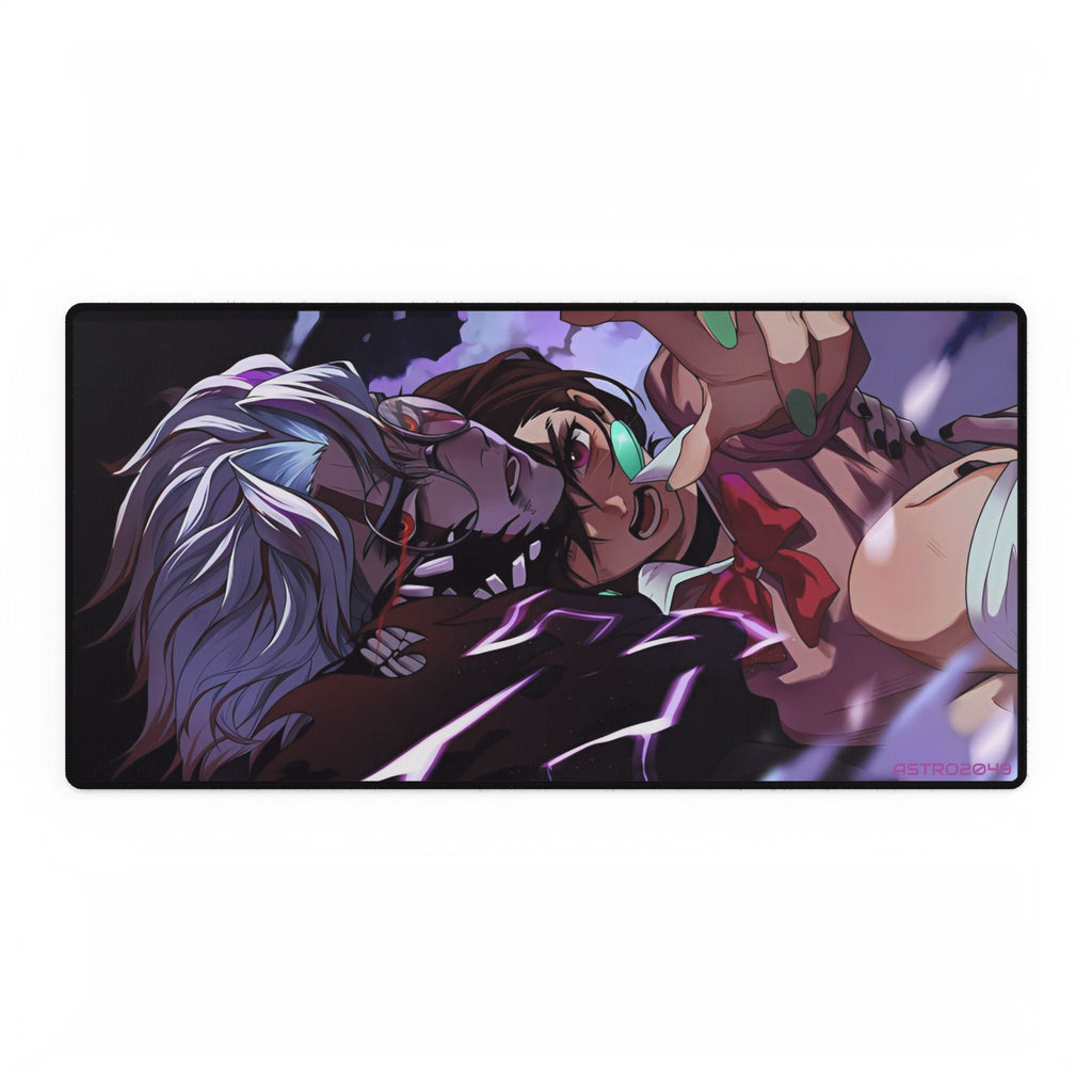 DANDADAN: Momo / Okarun - Anime Desk Mat - Gaming Mouse Pad, Office Decor, Creative Workspace, Gift for Gamers, Studio Accessories